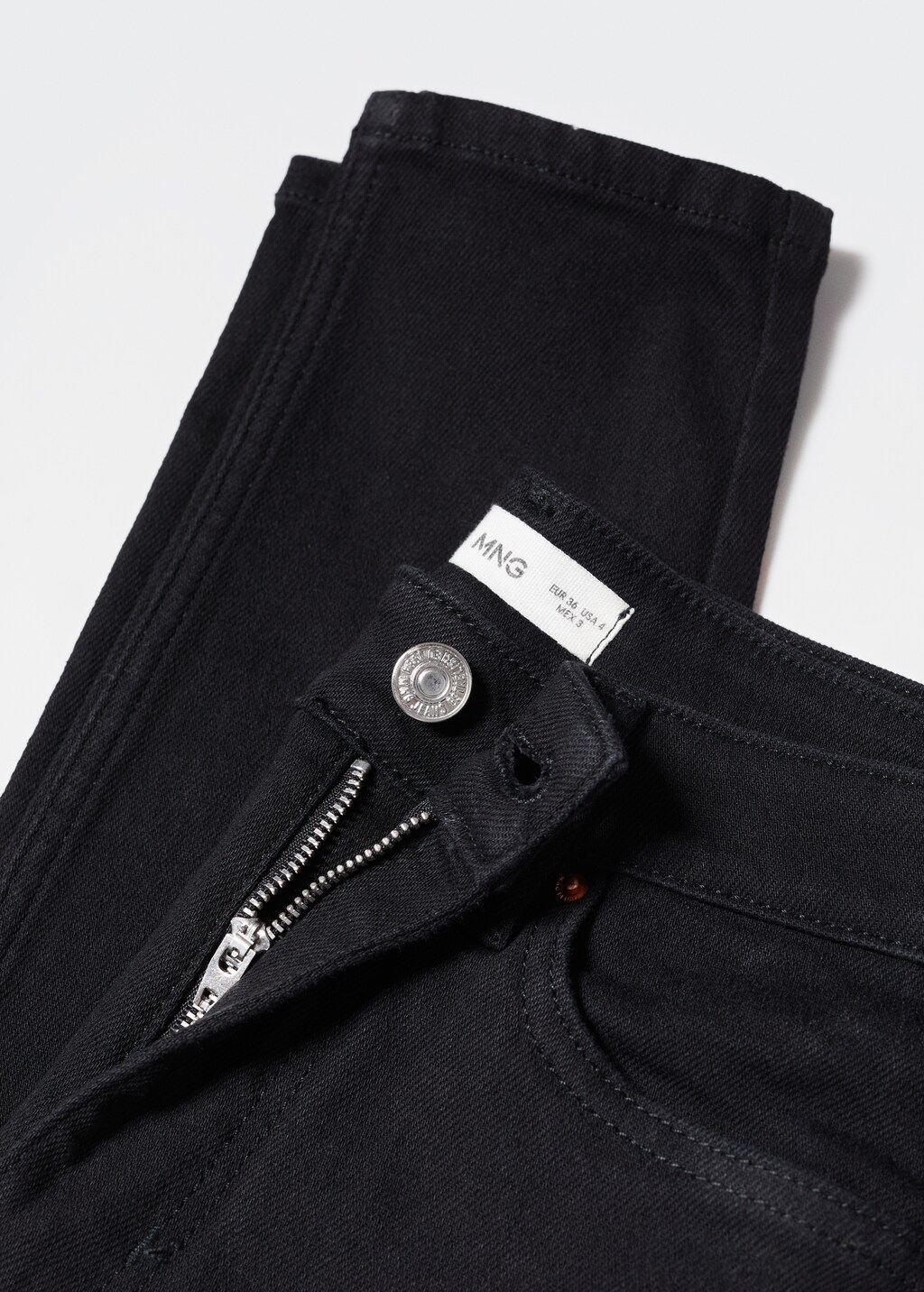 High-rise skinny jeans - Details of the article 8