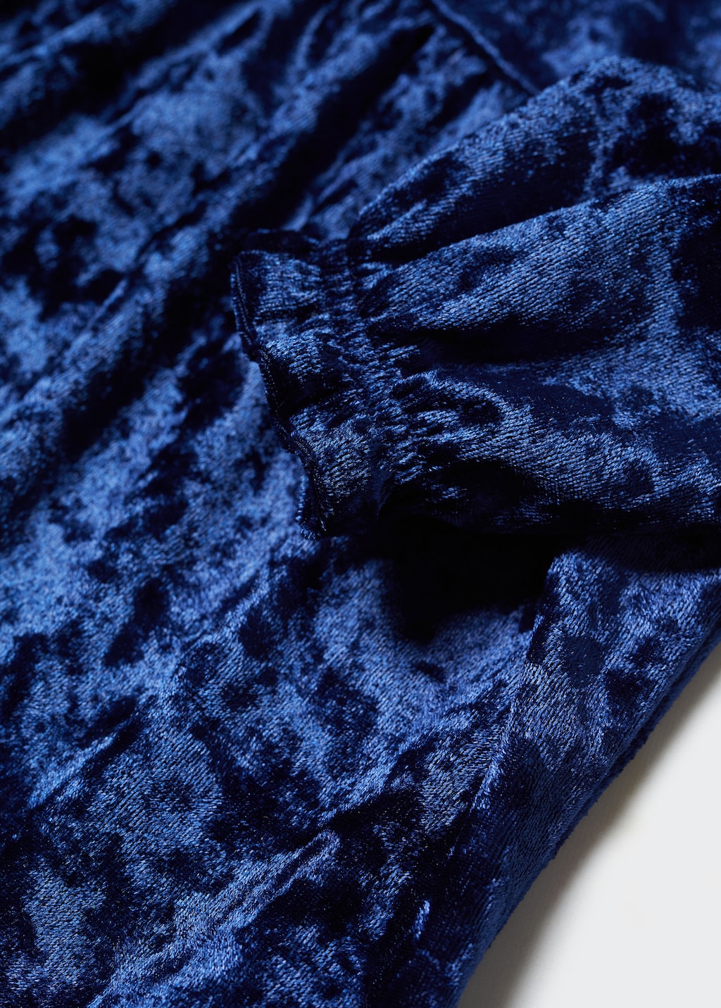 Ruffled velvet dress - Details of the article 8