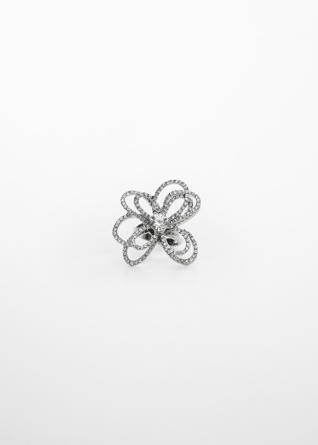 Flower crystal ring - Article without model