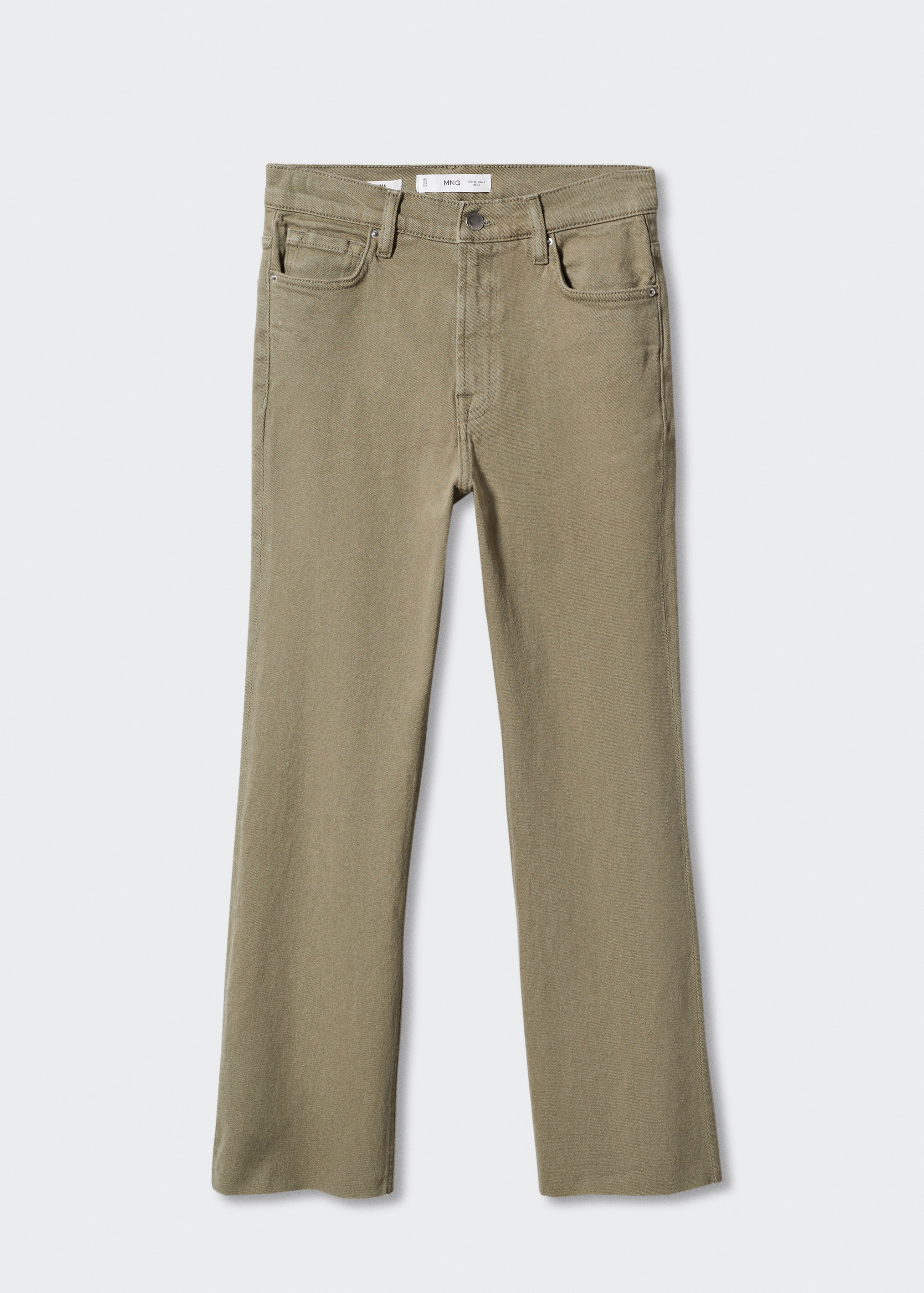 Kratší džíny flare - Zboží bez modelu
