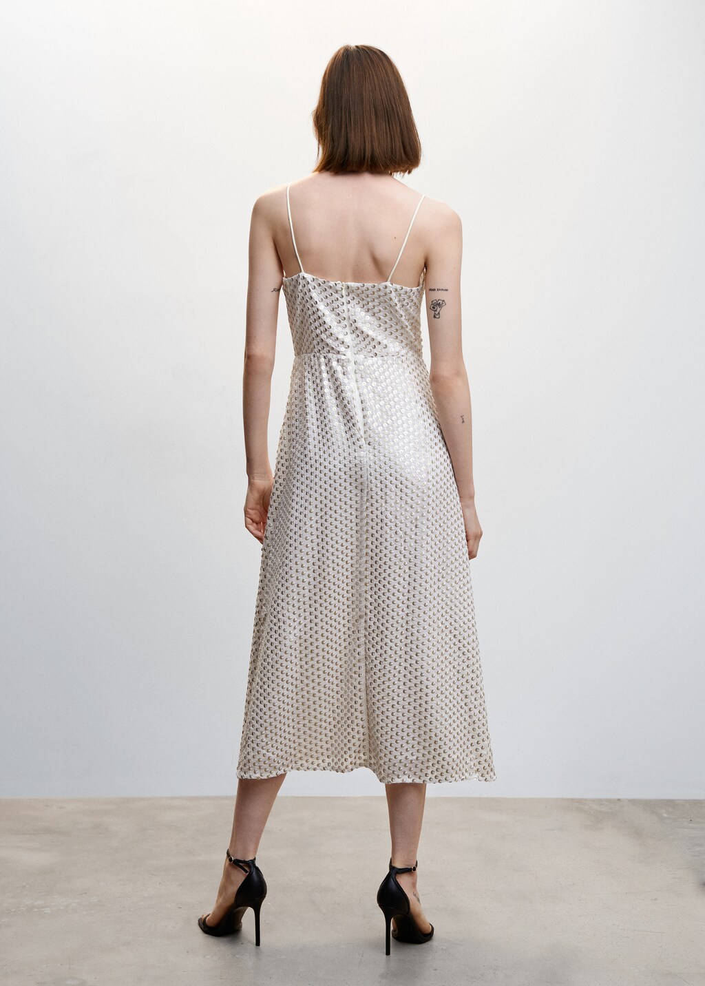 Sequined midi dress - Reverse of the article