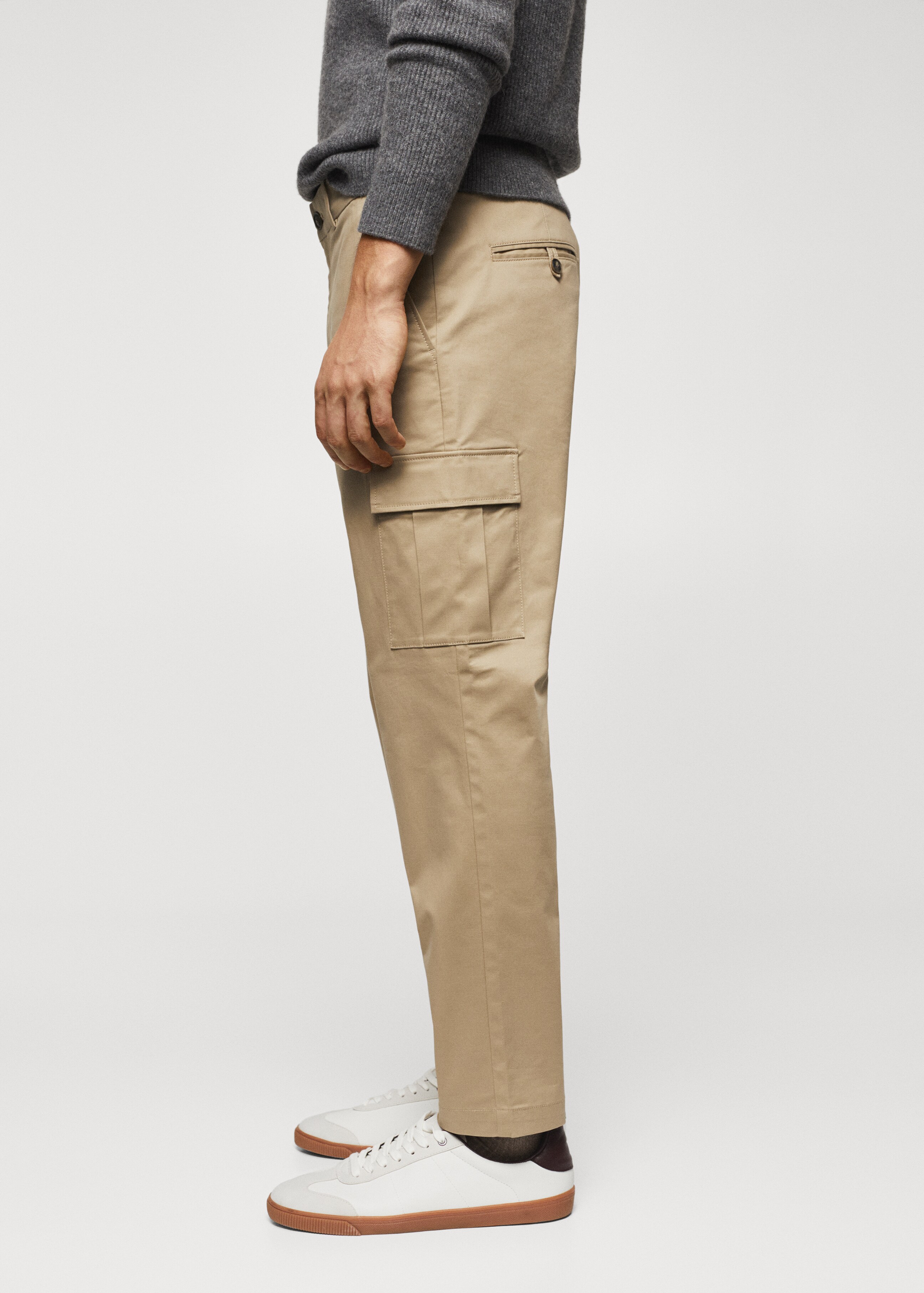 Bavlněné kalhoty s kapsami - Detail zboží 4