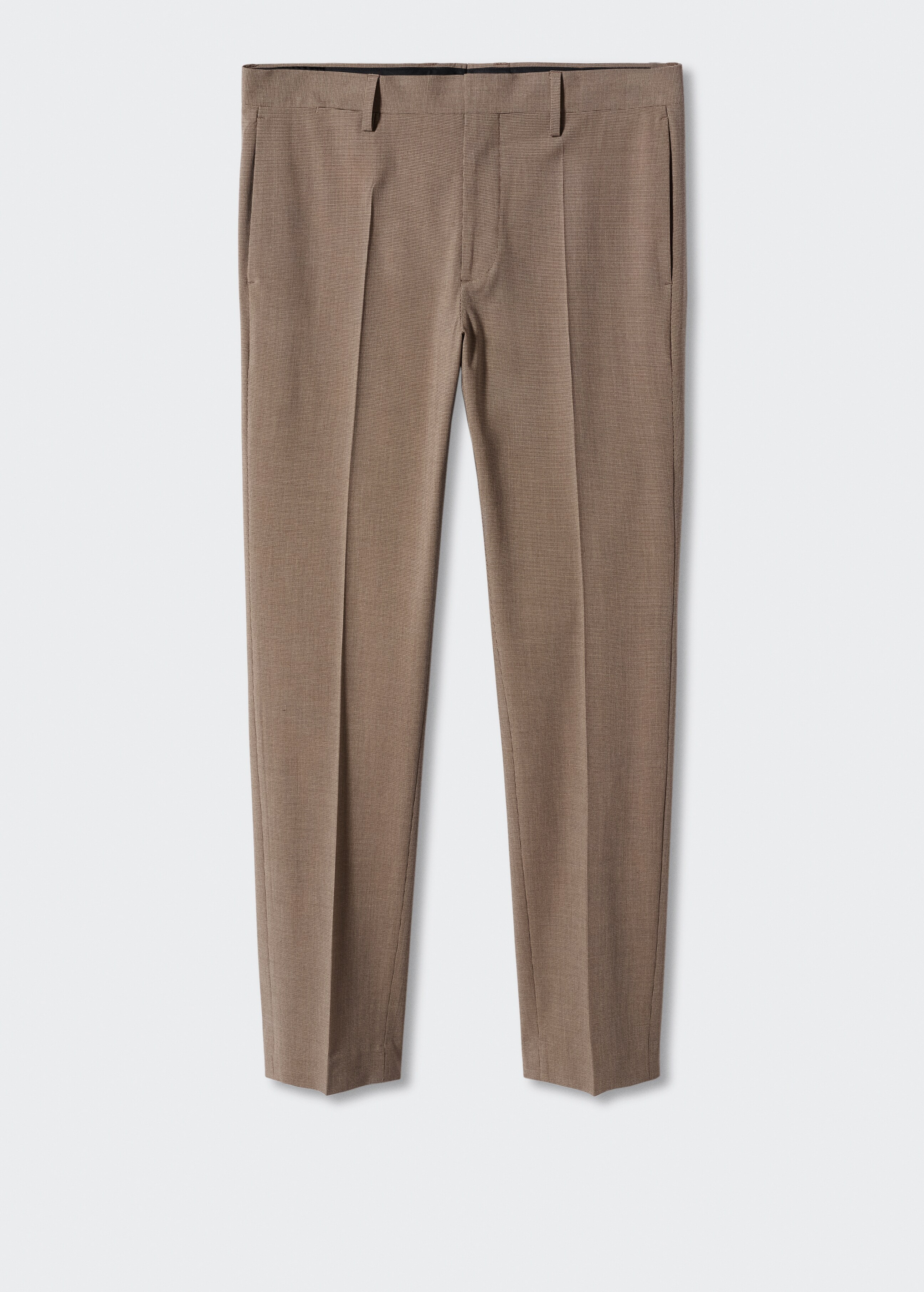 Pantalons vestir súper slim fit - Article sense model