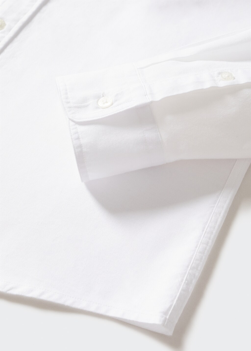 Regular fit Oxford cotton shirt - Details of the article 8