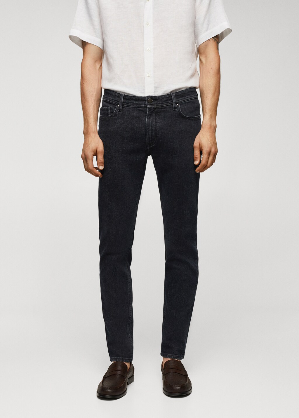 Jan slim-fit jeans - Medium plane