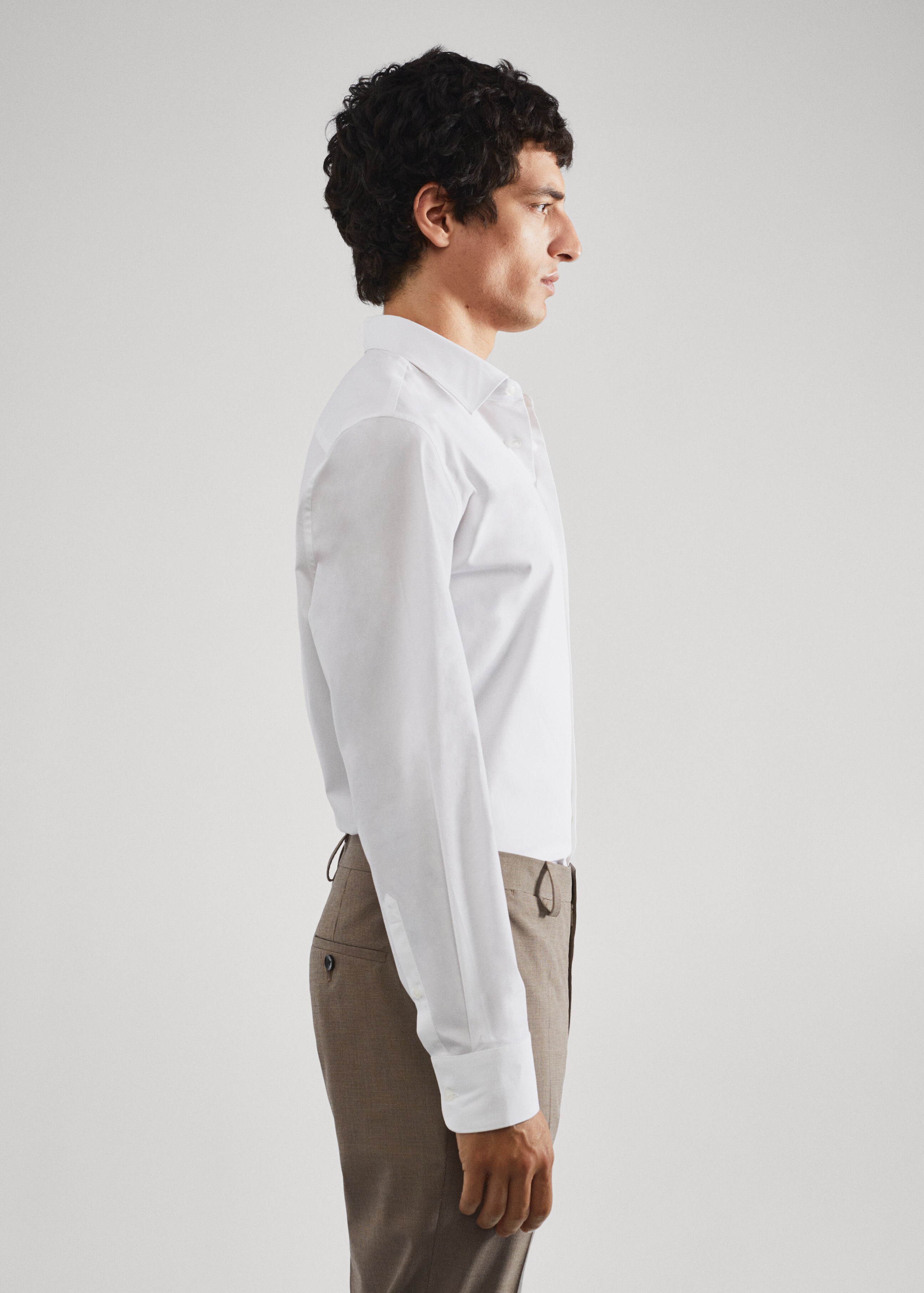 Chemise costume slim fit coton stretch - Détail de l'article 1