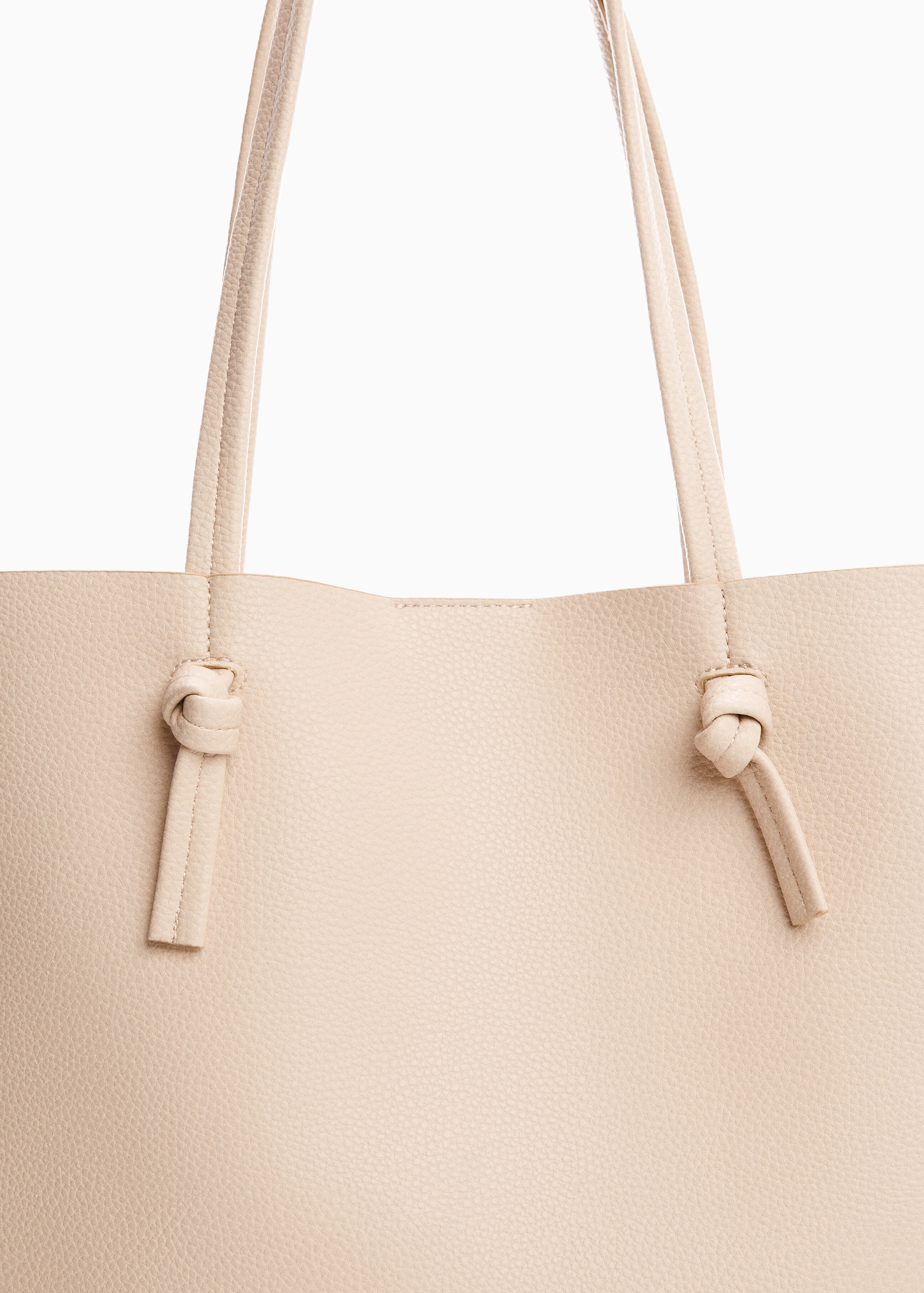 Knot handle shopper bag - Details of the article 2