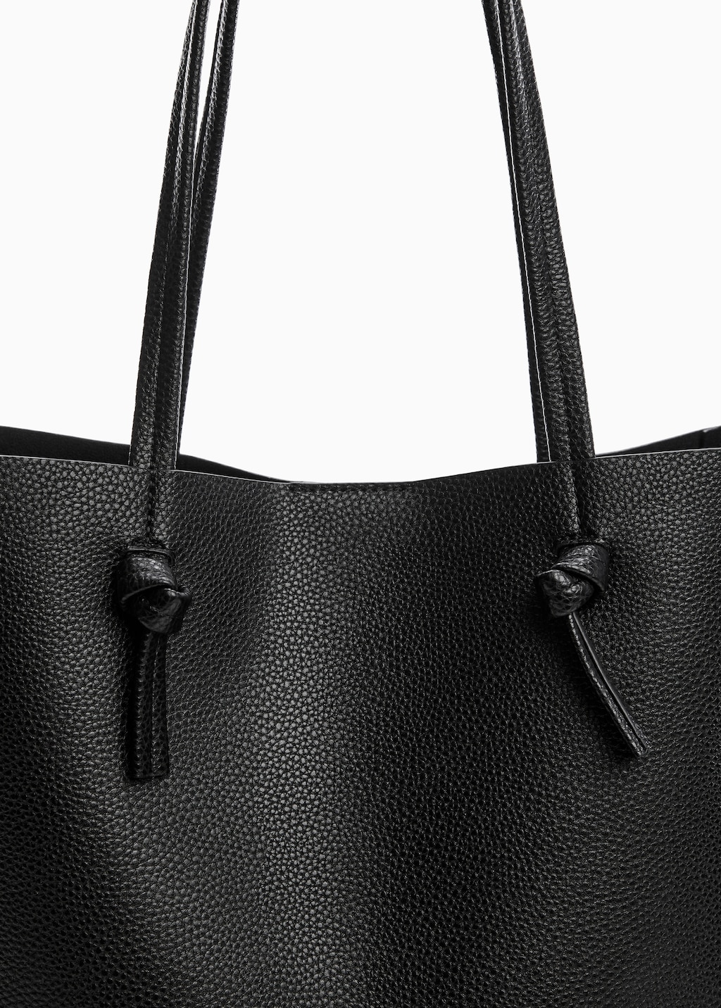 Knot handle shopper bag - Details of the article 1