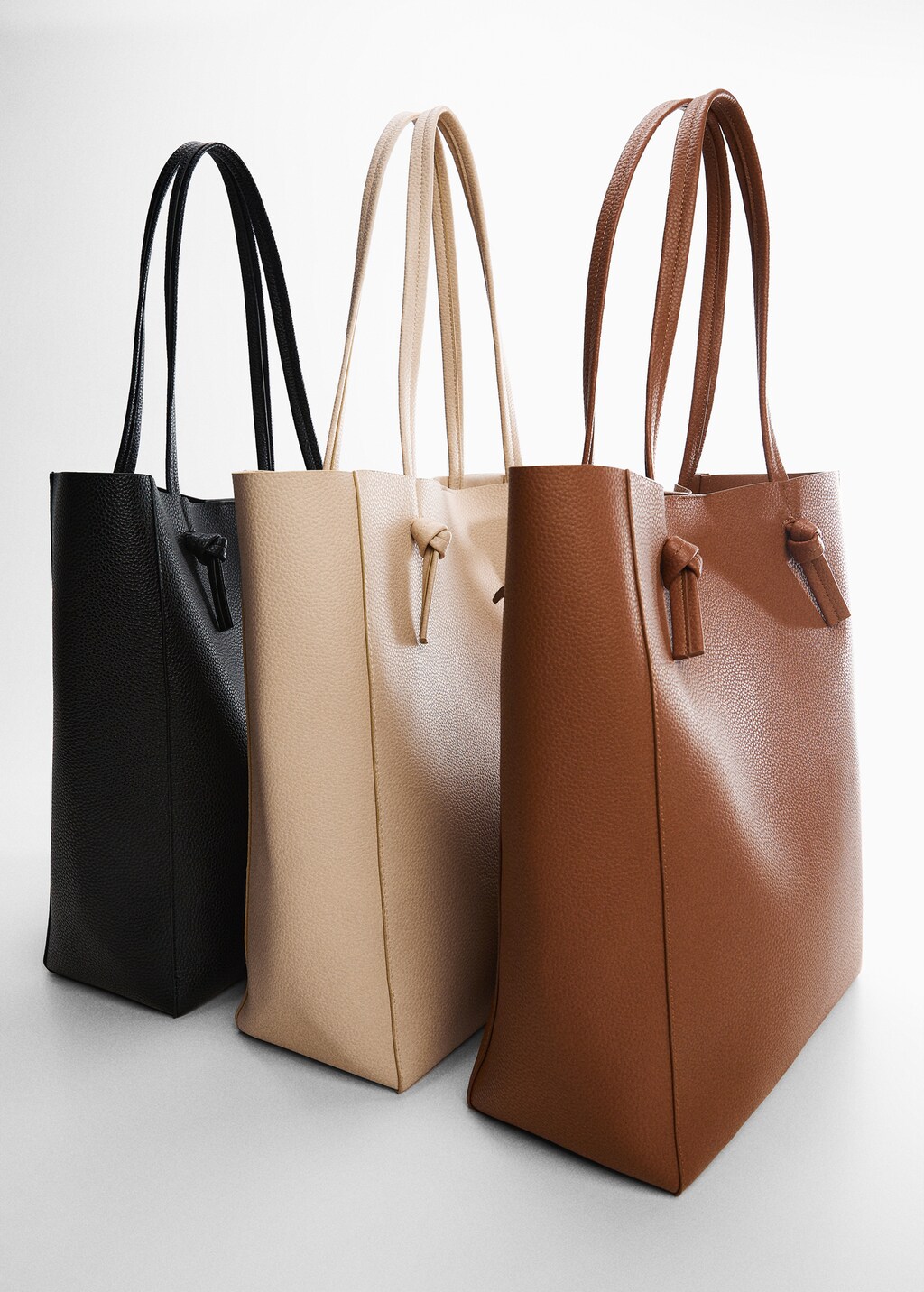 Knot handle shopper bag - Details of the article 5