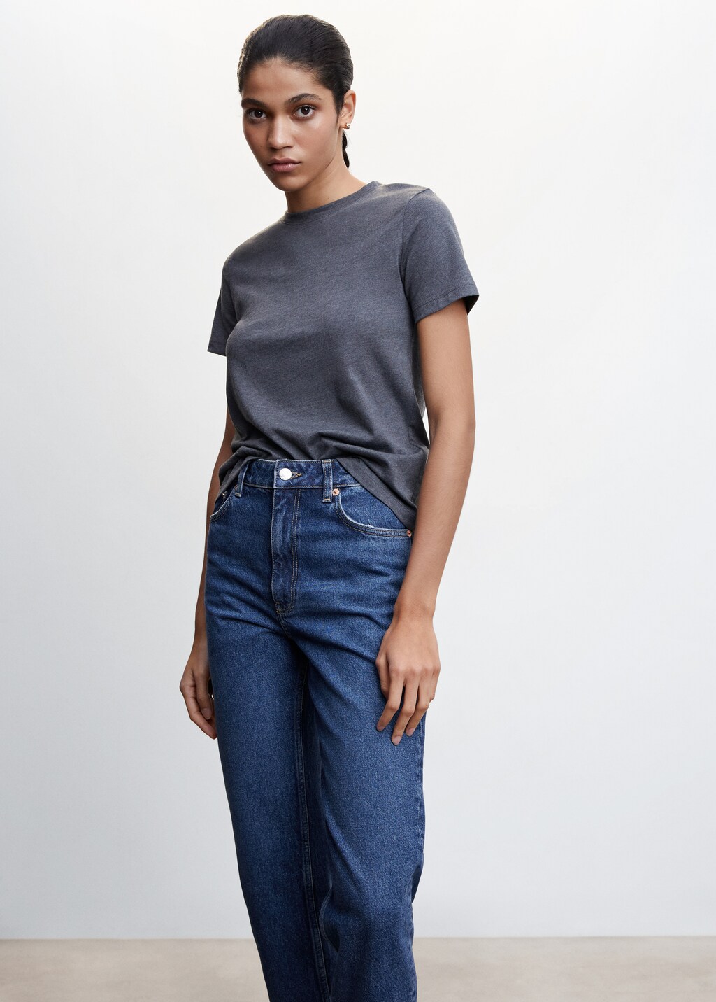 High-waist mom jeans - Detail van het artikel 1