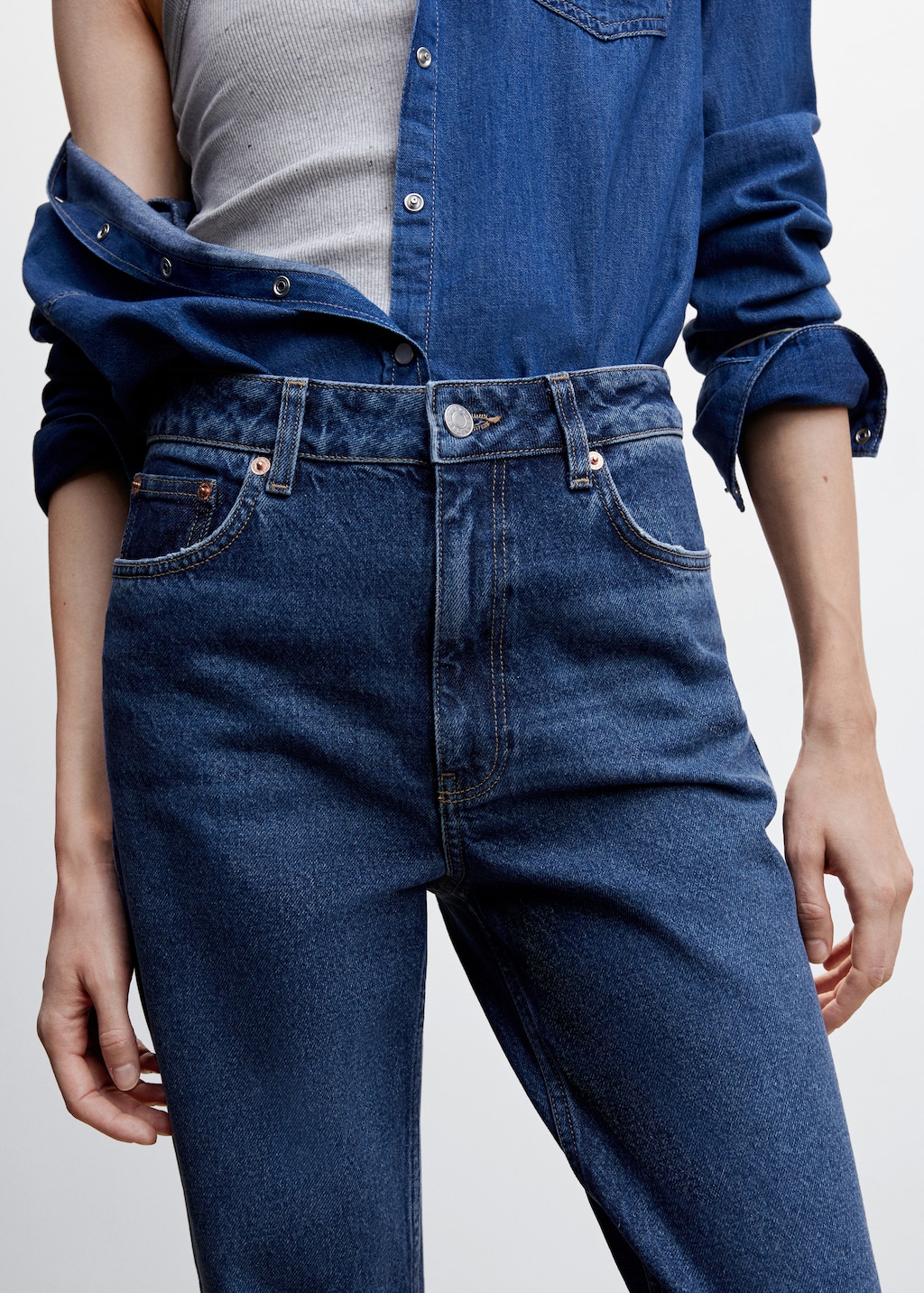 High-waist mom jeans - Detail van het artikel 6