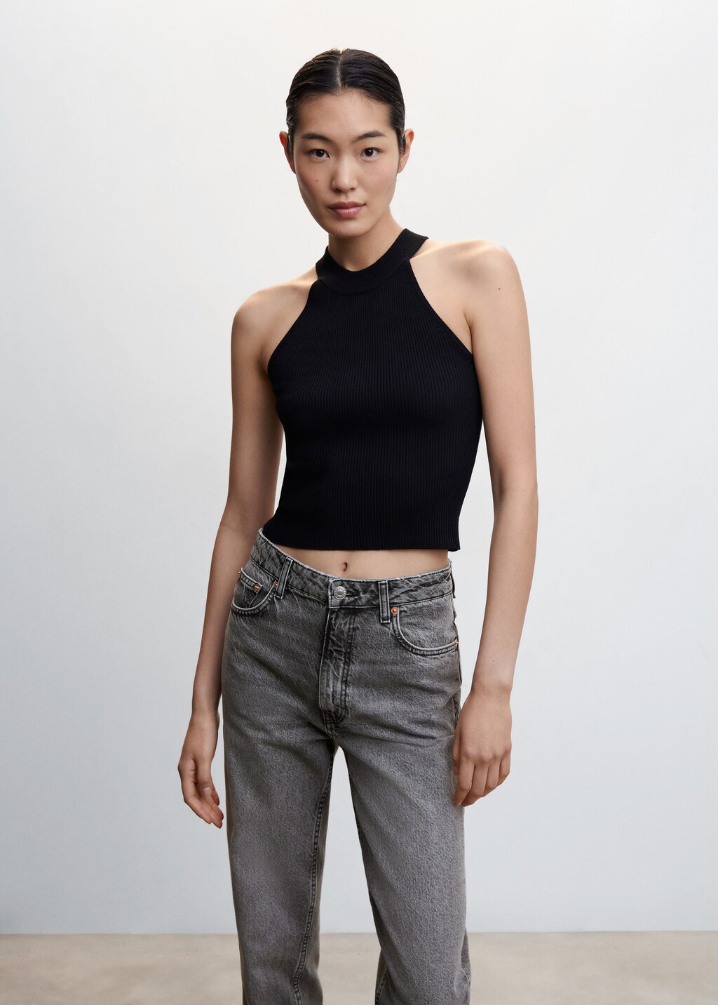 High-waist mom jeans - Detail van het artikel 1