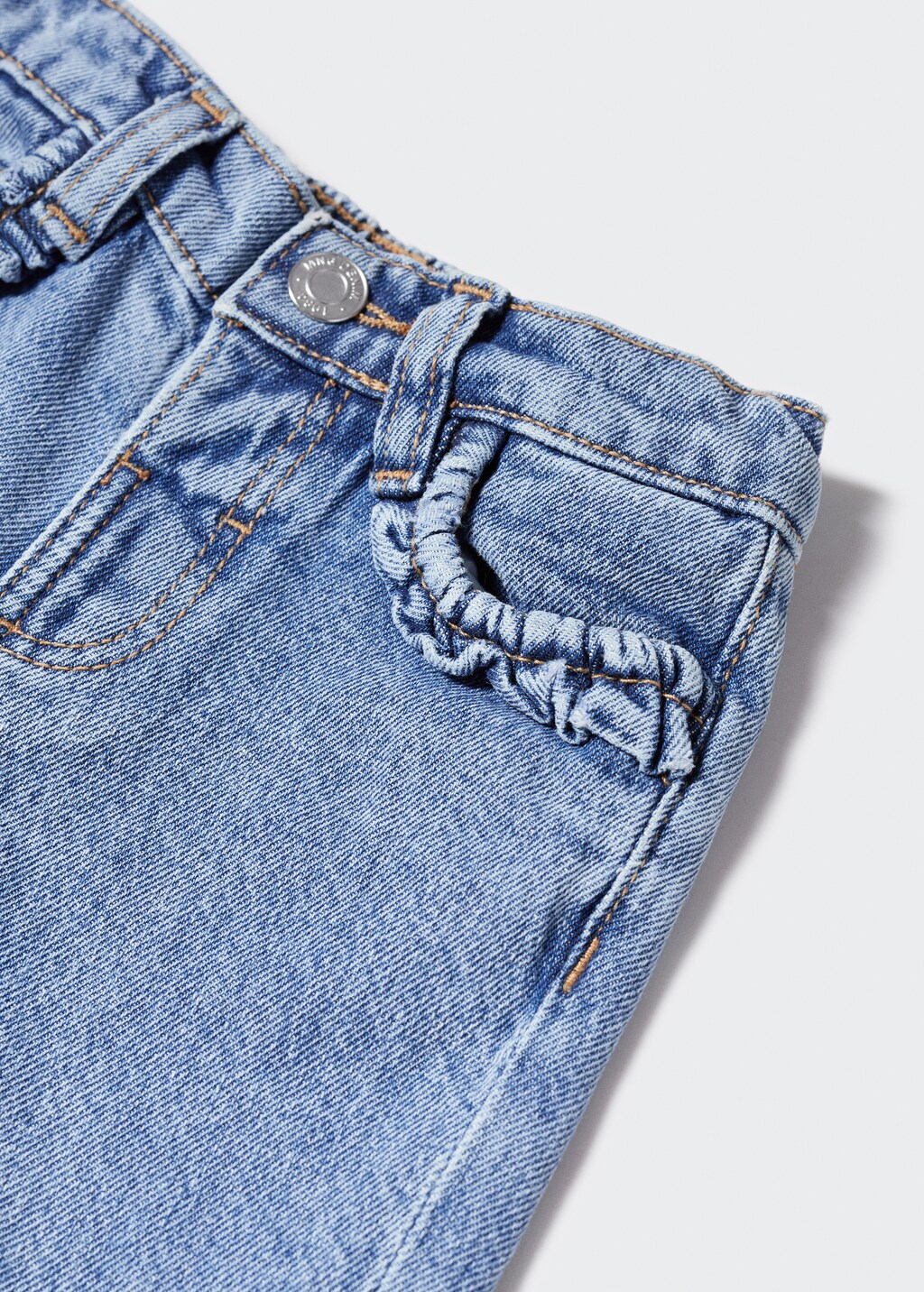 Jeans culotte mid-waist comfort - Details of the article 8