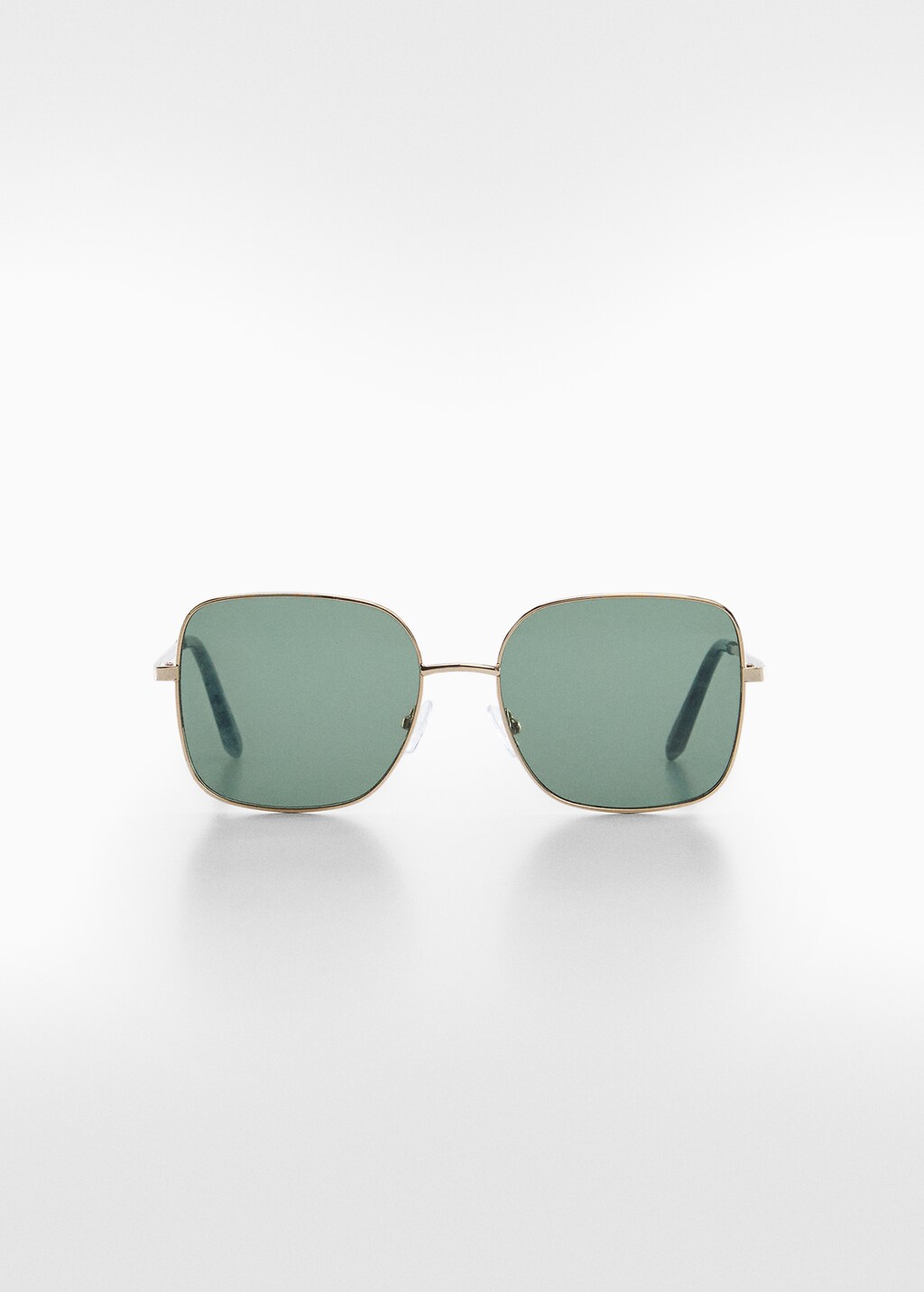 Square metallic frame sunglasses - Article without model