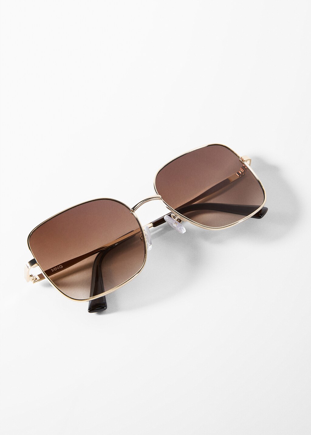 Square metallic frame sunglasses - Details of the article 5