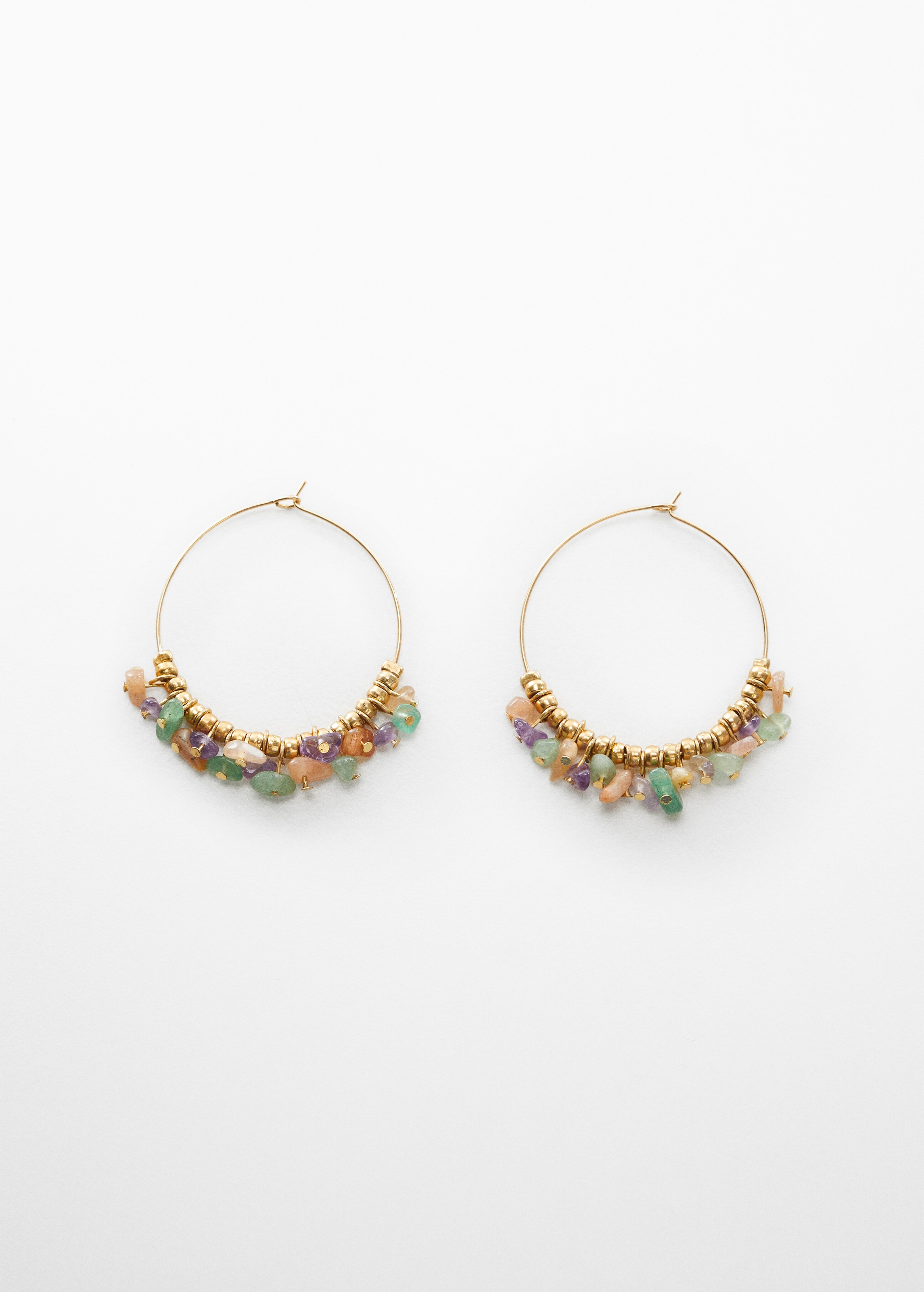 Bead loop earrings - Article without model