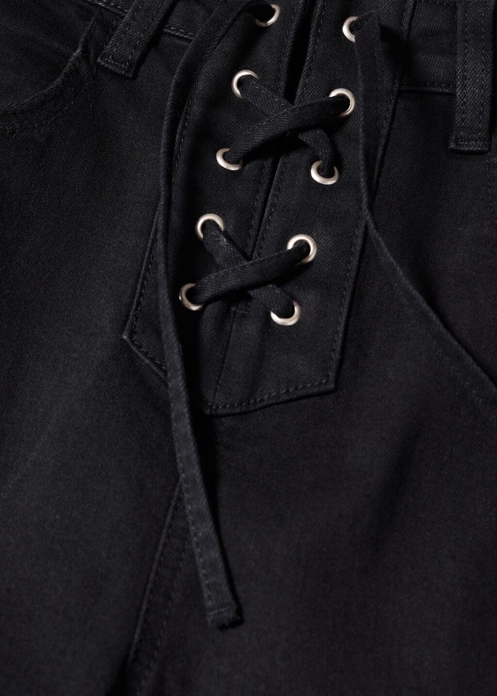 Jeans with tie closure - Details of the article 8