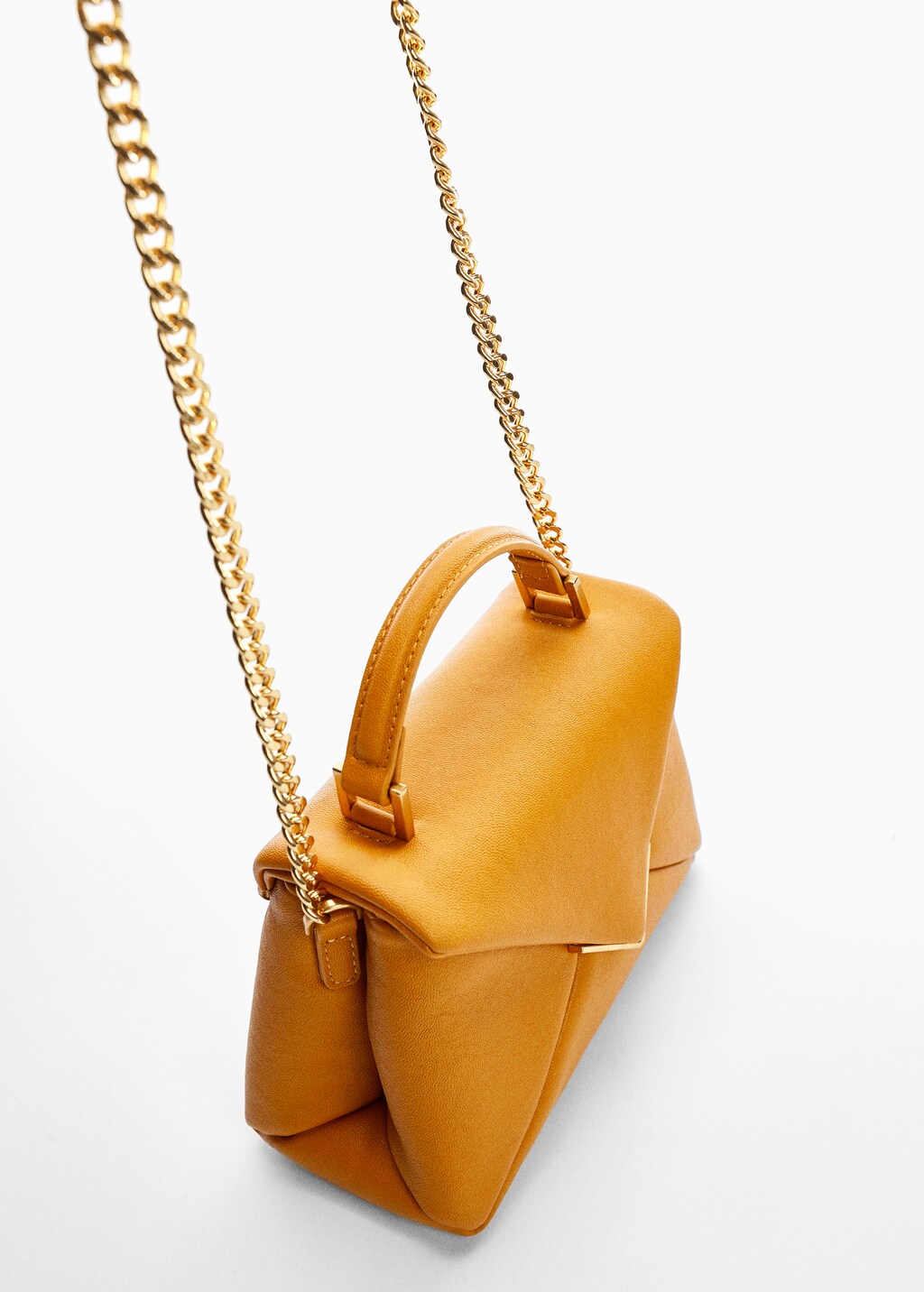 Long chain handle bag - Medium plane