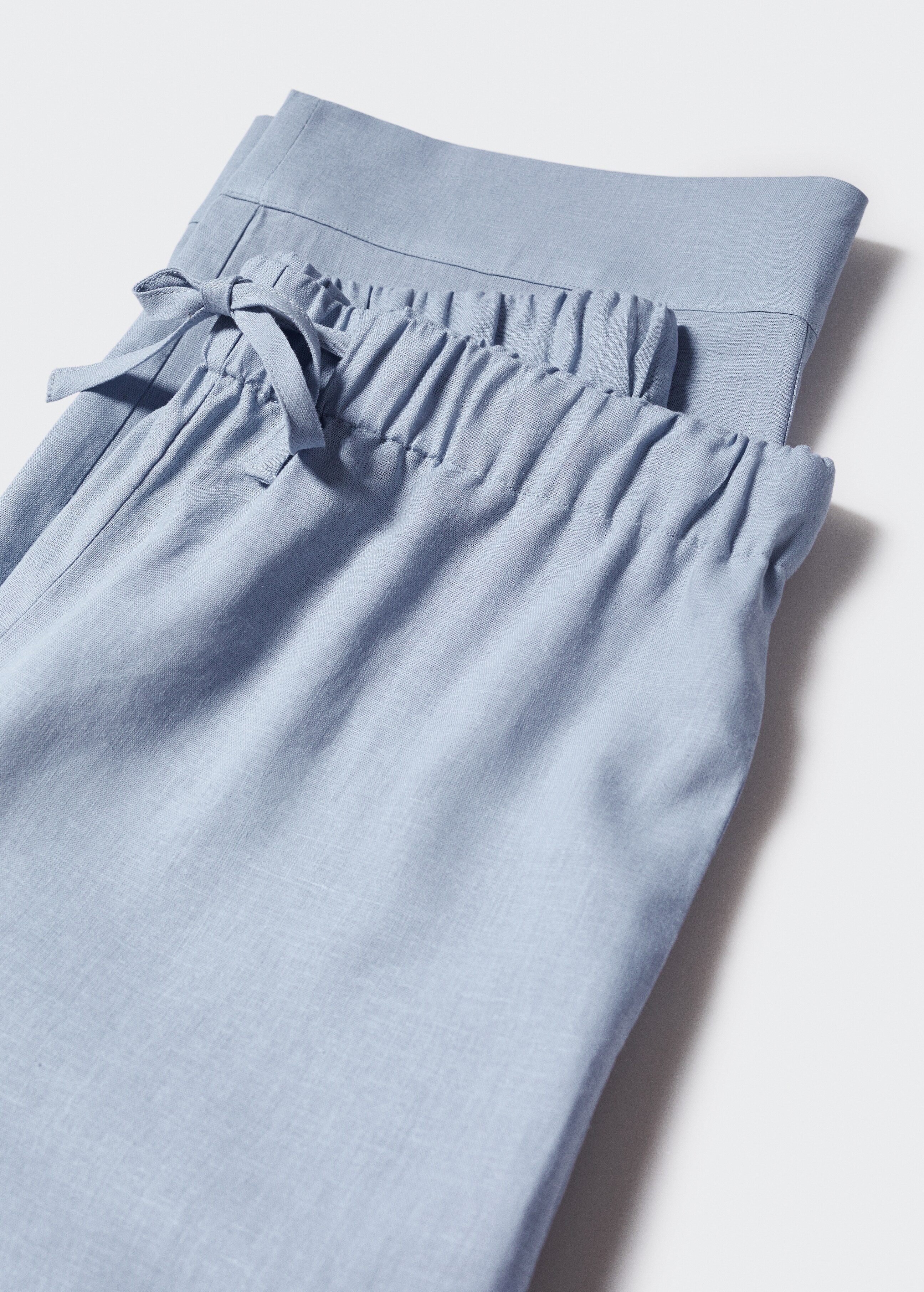 Linen pyjama trousers - Details of the article 8
