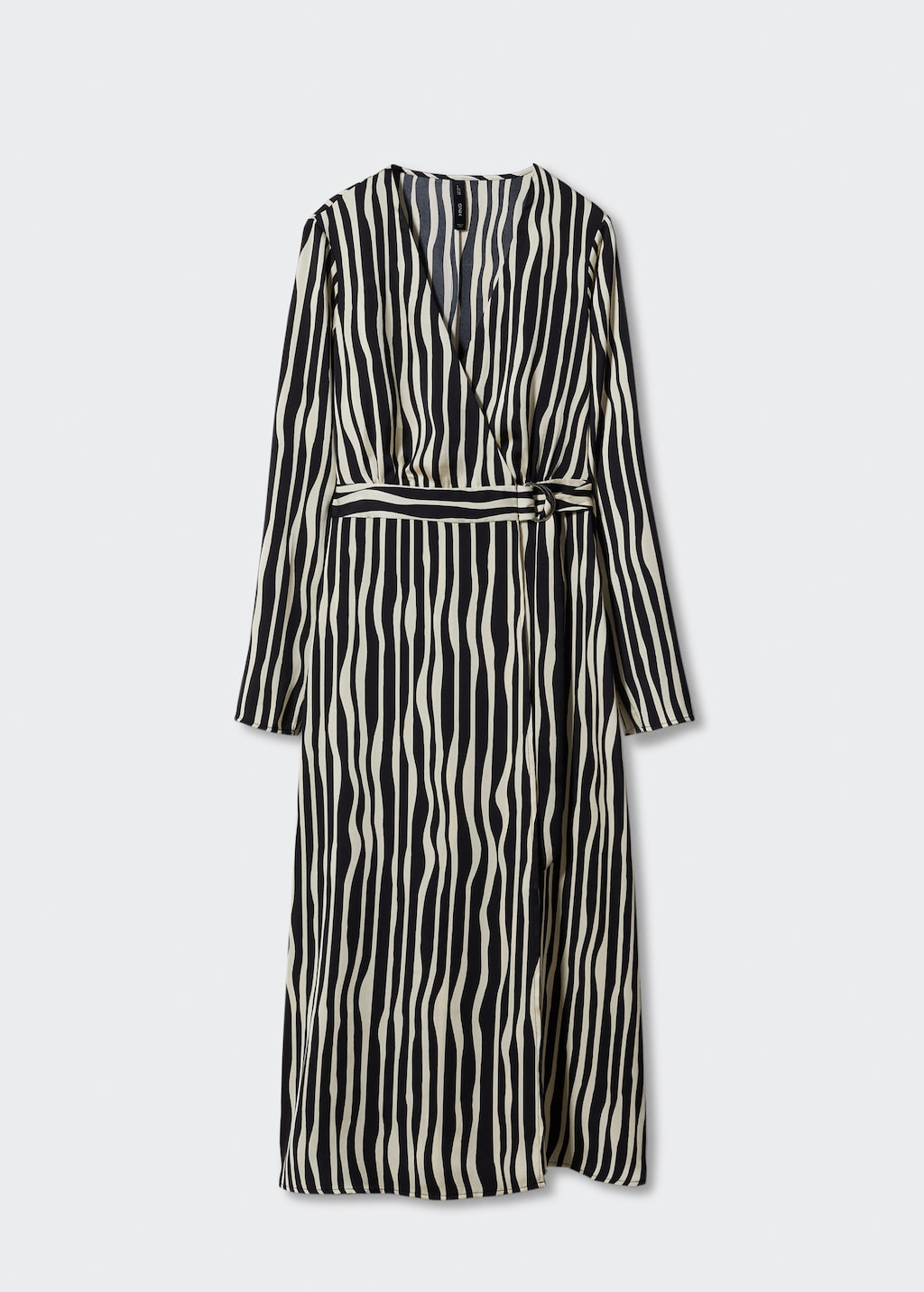 Striped midi dress - Article without model