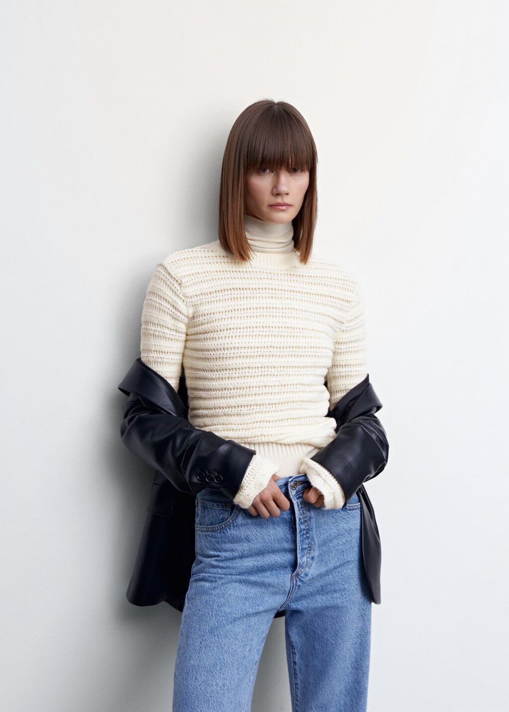 Openwork knit sweater - Details of the article 2