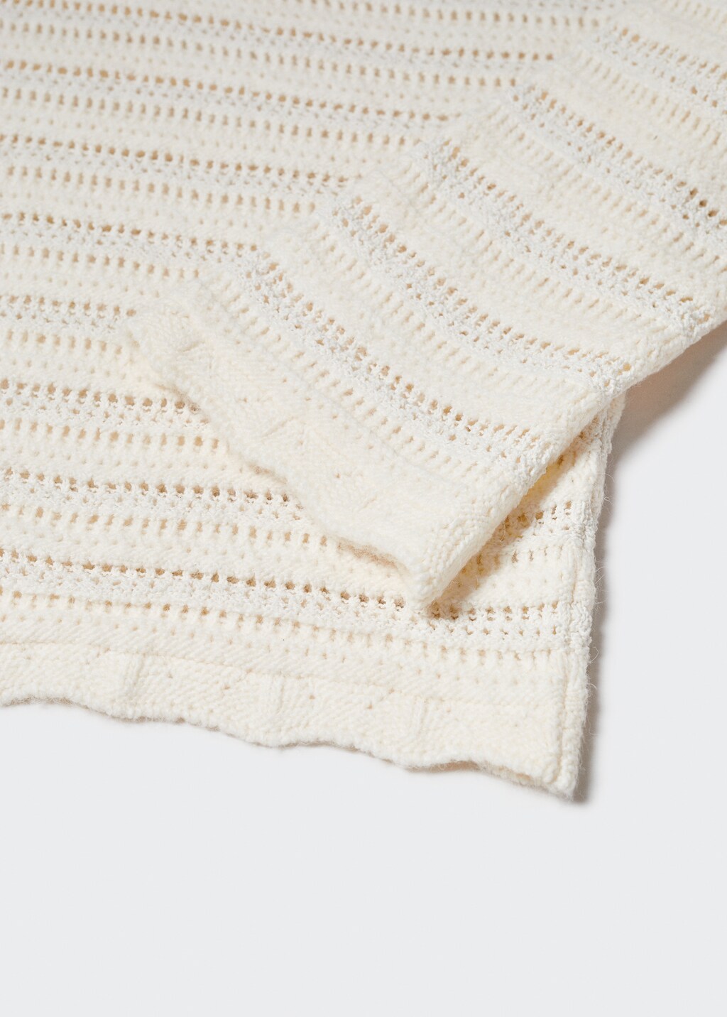 Openwork knit sweater - Details of the article 8