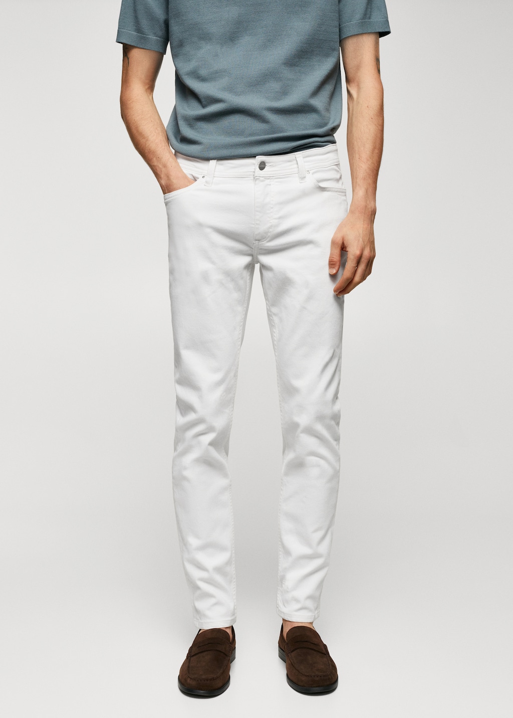 Jan slim-fit jeans - Medium plane