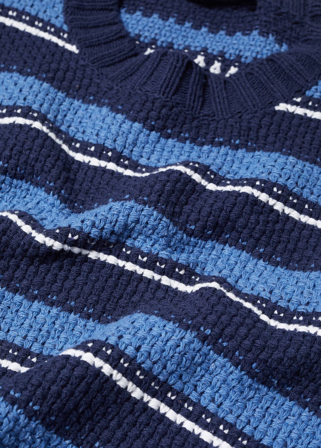 Striped knit sweater - Details of the article 8