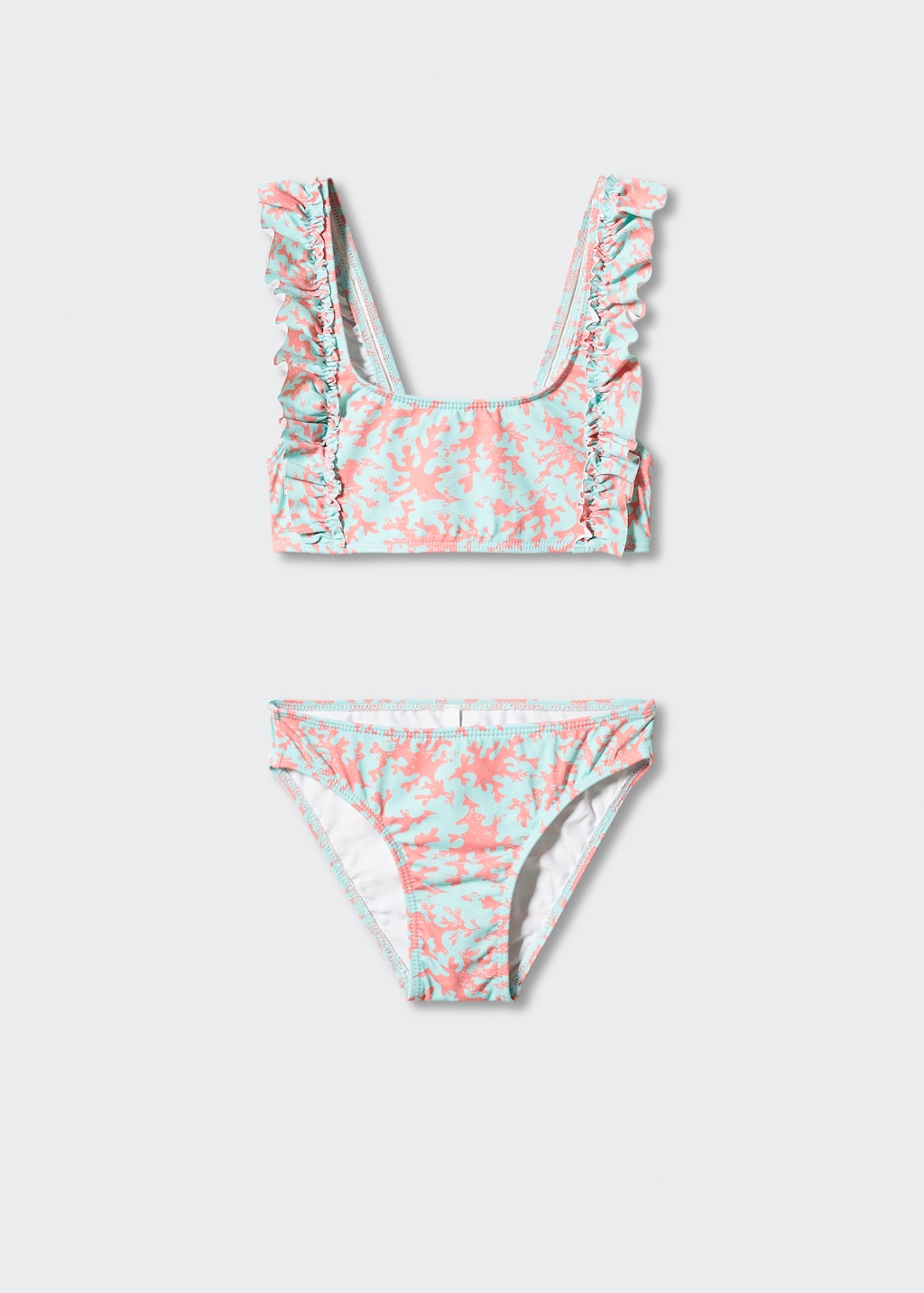 Ruffled print bikini - Article without model