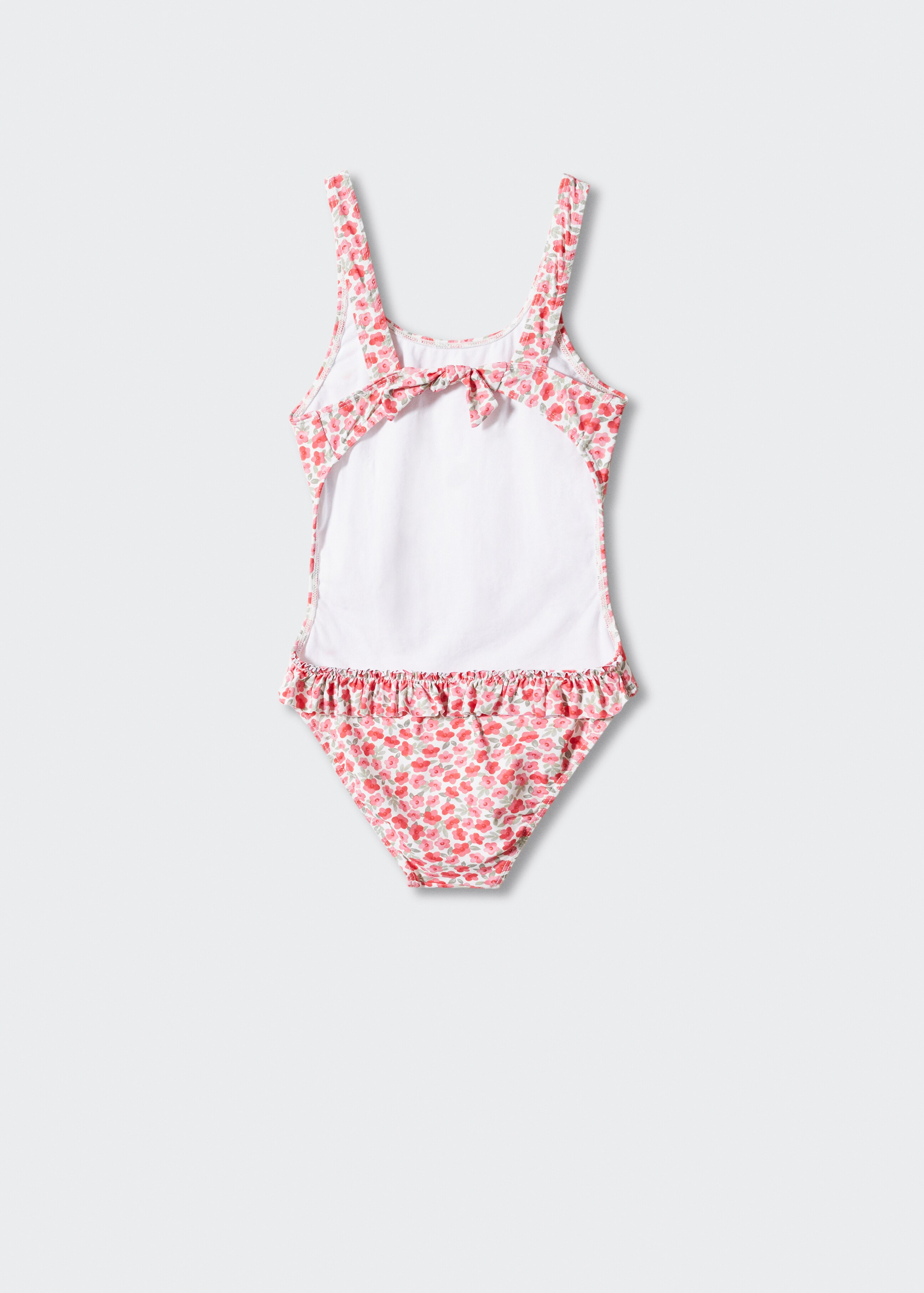 Floral print swimsuit - Reverse of the article