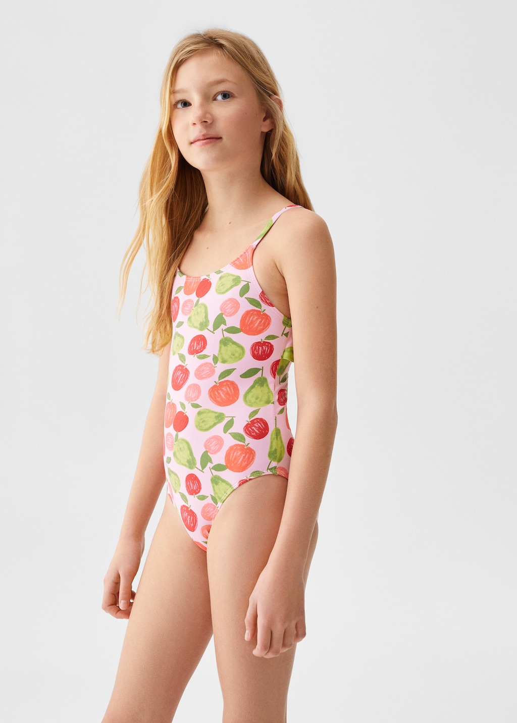 Fruits print swimsuit - Medium plane