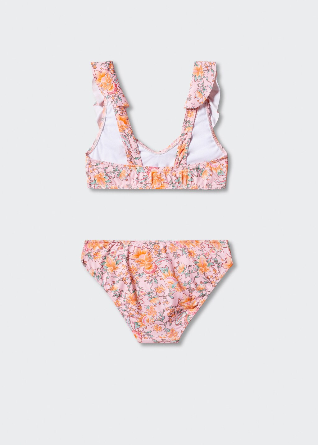 Bikini estampat floral - Revers de l'article