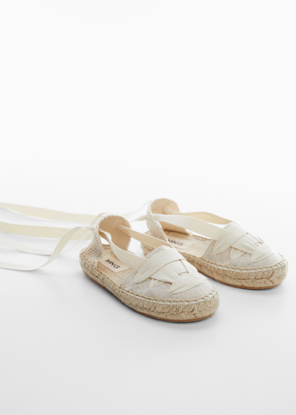 Espadrilles lacets - Plan moyen