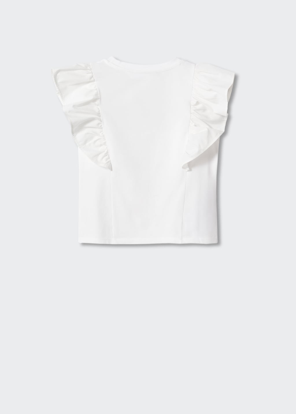 Ruffle T-shirt - Reverse of the article