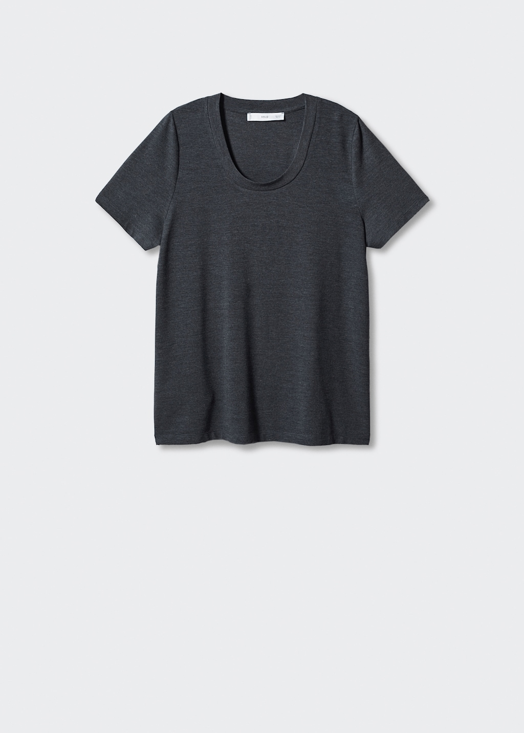 Rounded neck t-shirt - Article without model