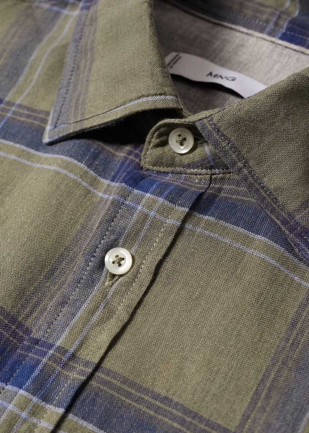 Camisa 100% lli quadres - Detall de l'article 8