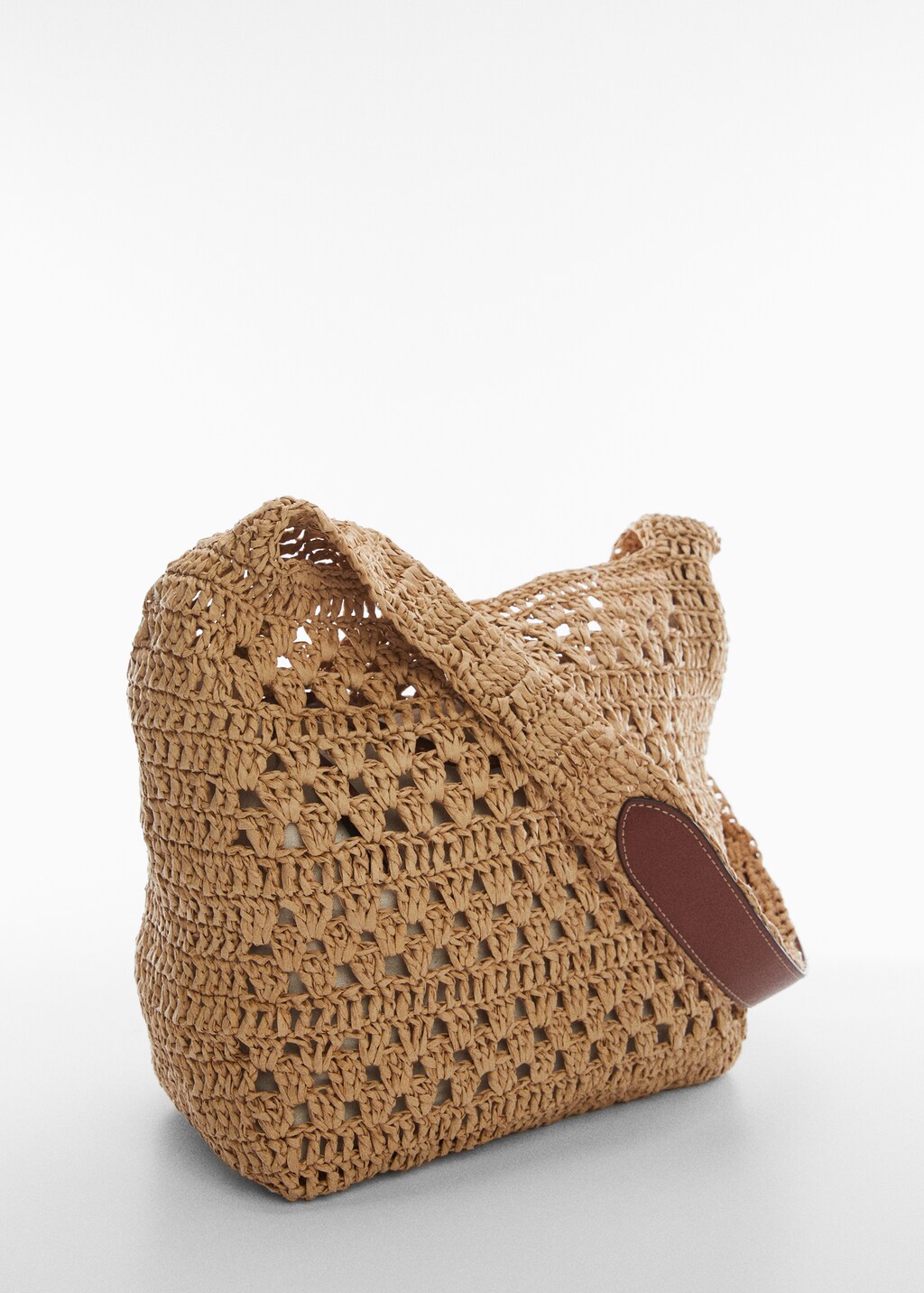 Sac seau fibre naturelle - Plan moyen