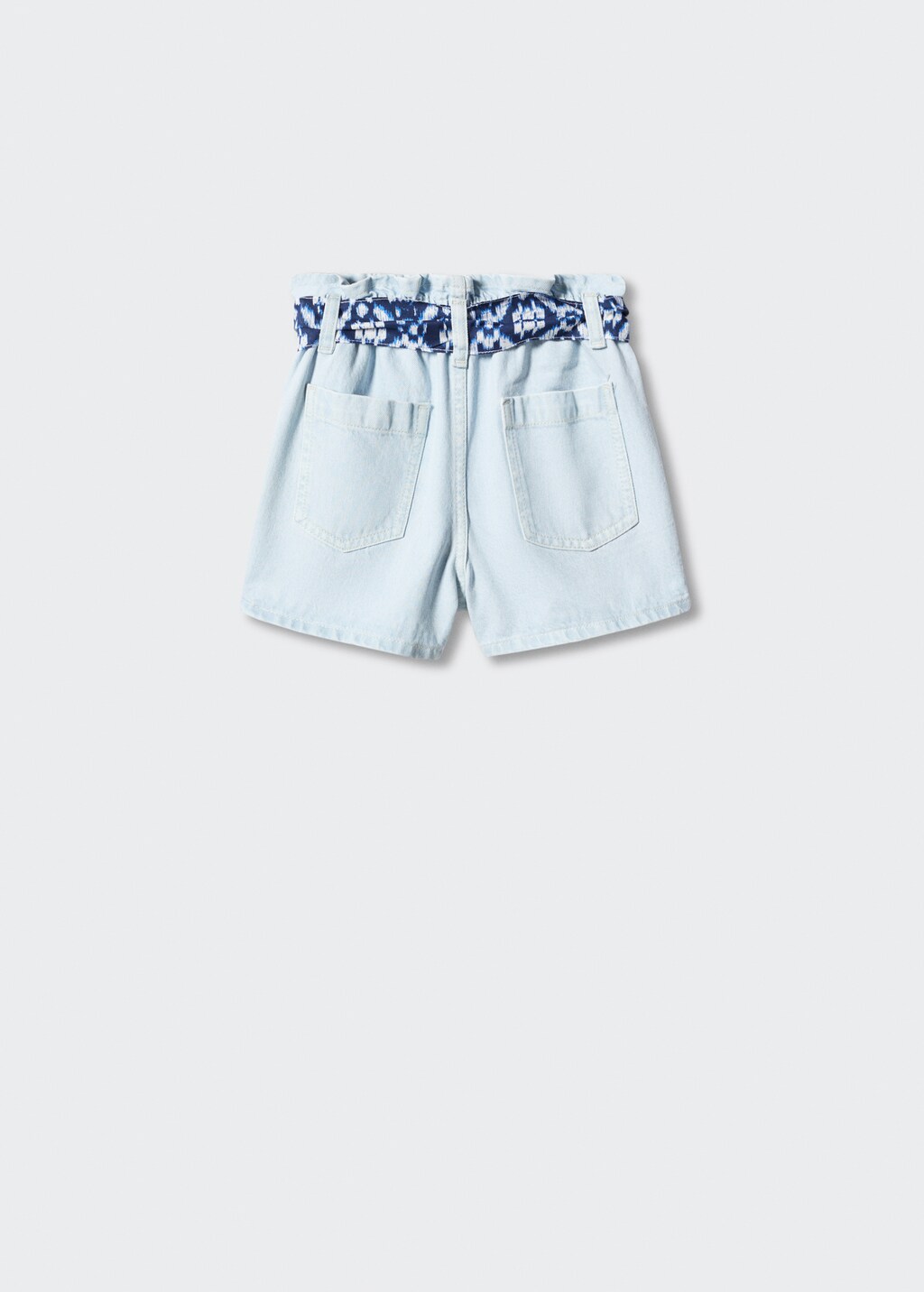 Paperbag shorts - Reverse of the article