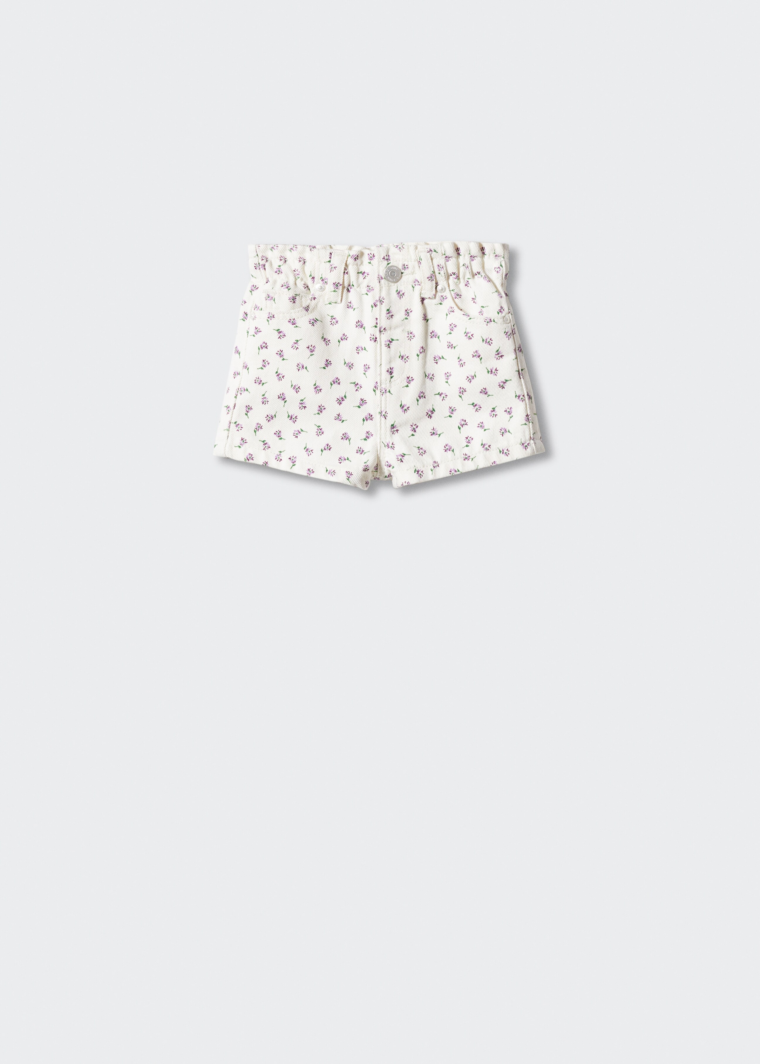 Printed cotton shorts - Article without model