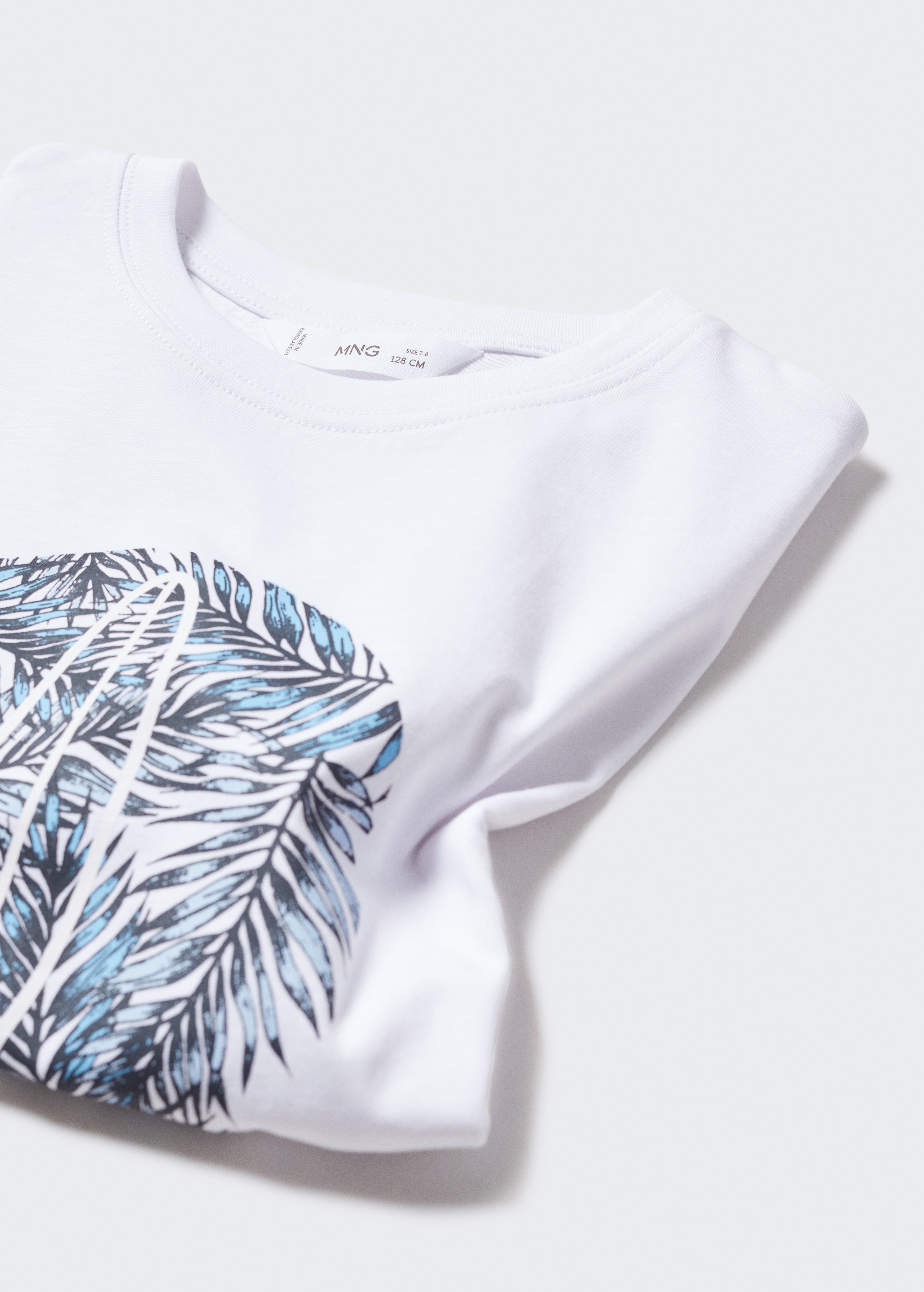 Printed cotton-blend T-shirt - Details of the article 8