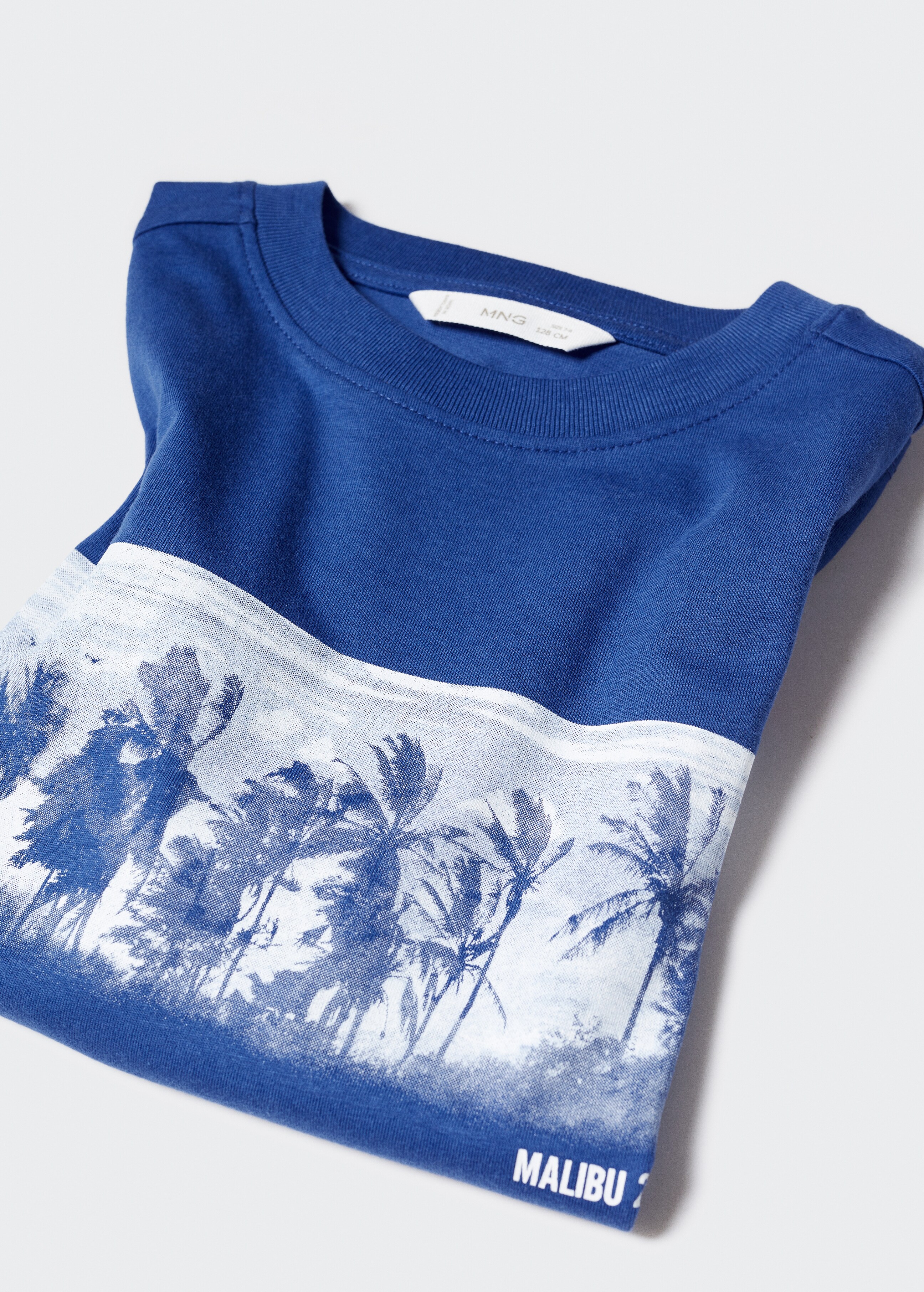 Printed cotton-blend T-shirt - Details of the article 8