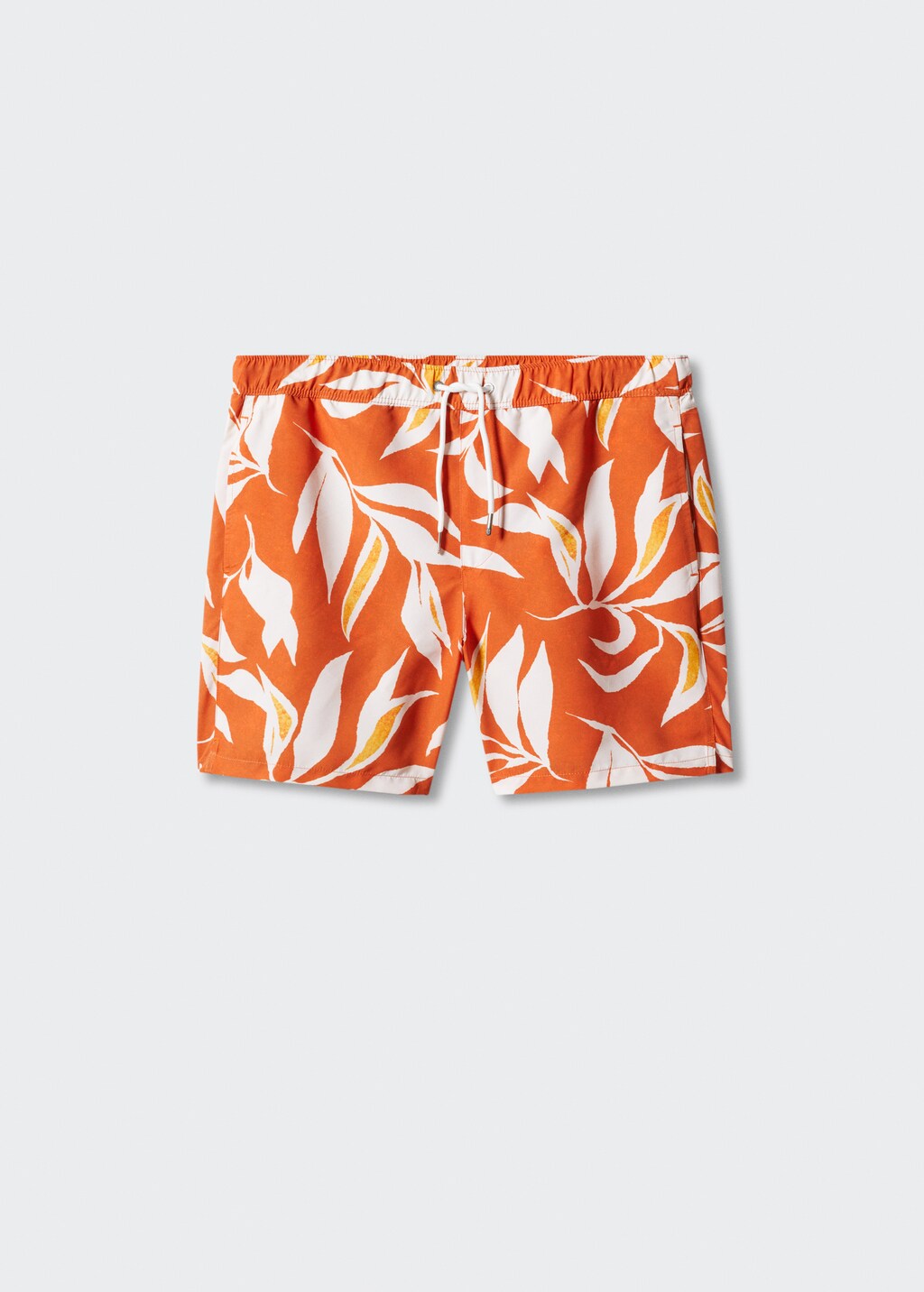 Tropical print swimming trunks - Article without model