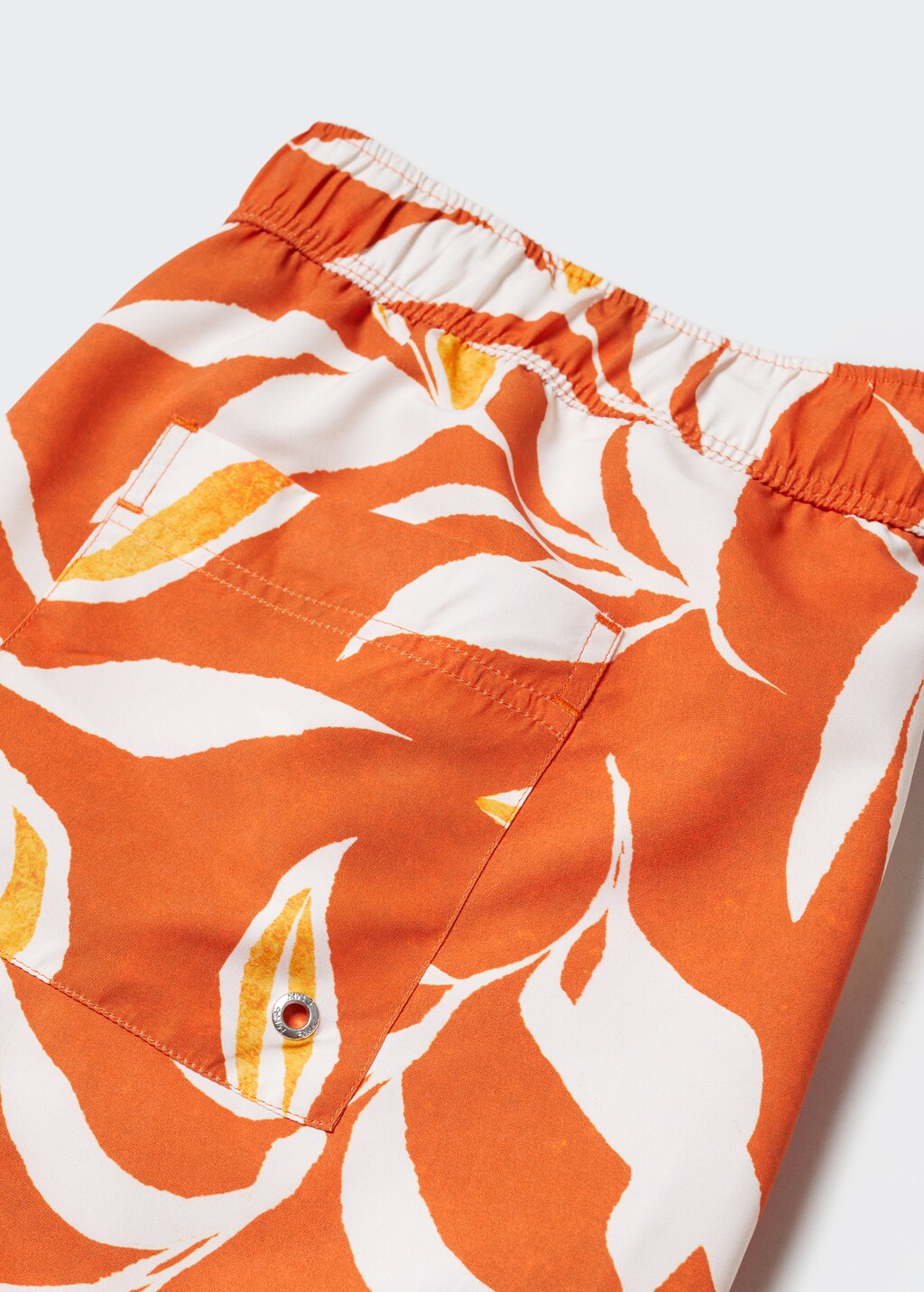 Tropical print swimming trunks - Details of the article 8