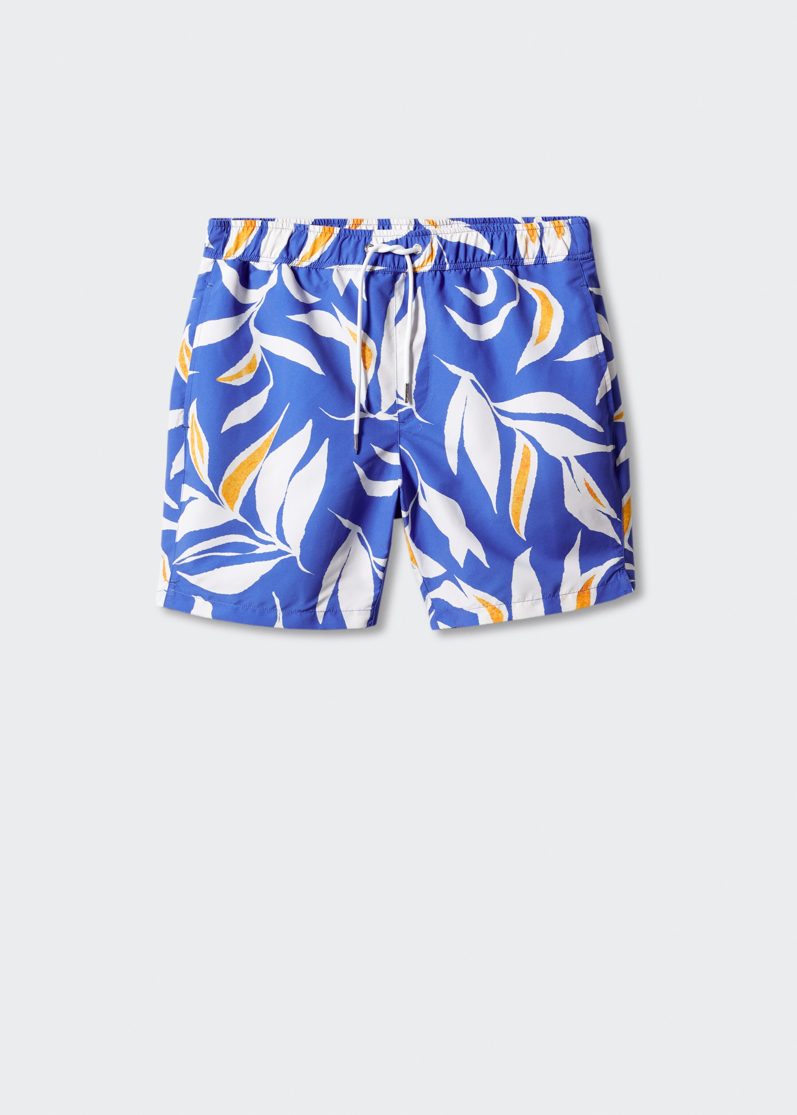 Tropical print swimming trunks - Article without model