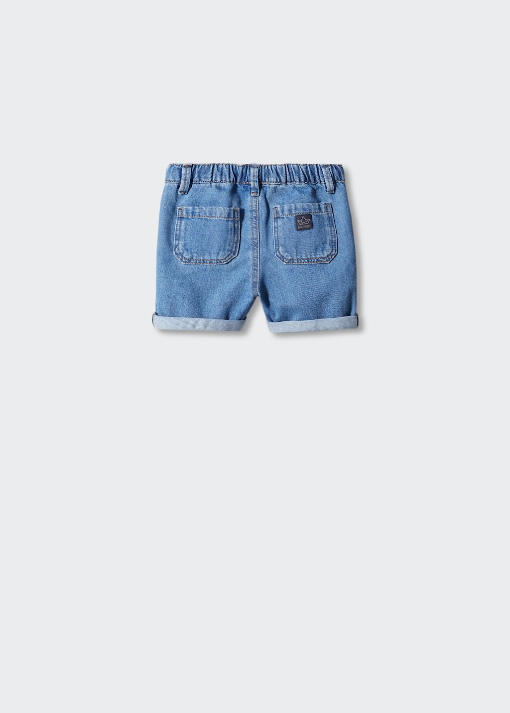 Cotton Bermuda shorts - Reverse of the article