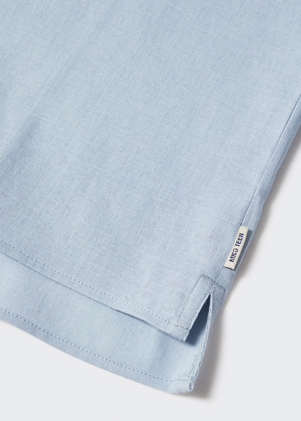 Button linen shirt - Details of the article 8