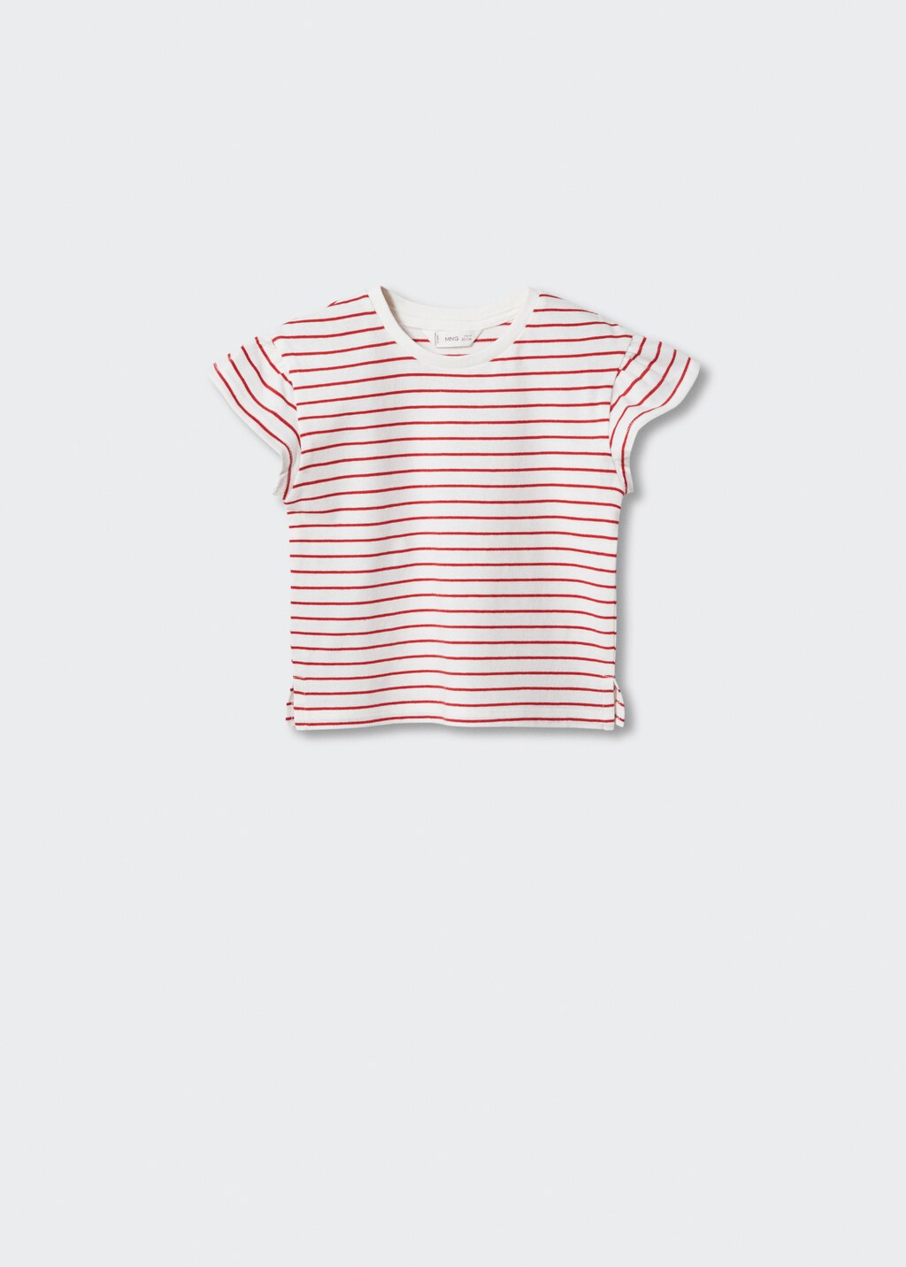 Striped cotton T-shirt - Article without model