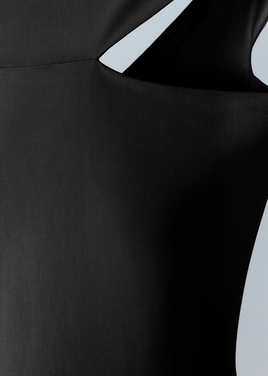 Asymmetric neckline dress - Details of the article 8