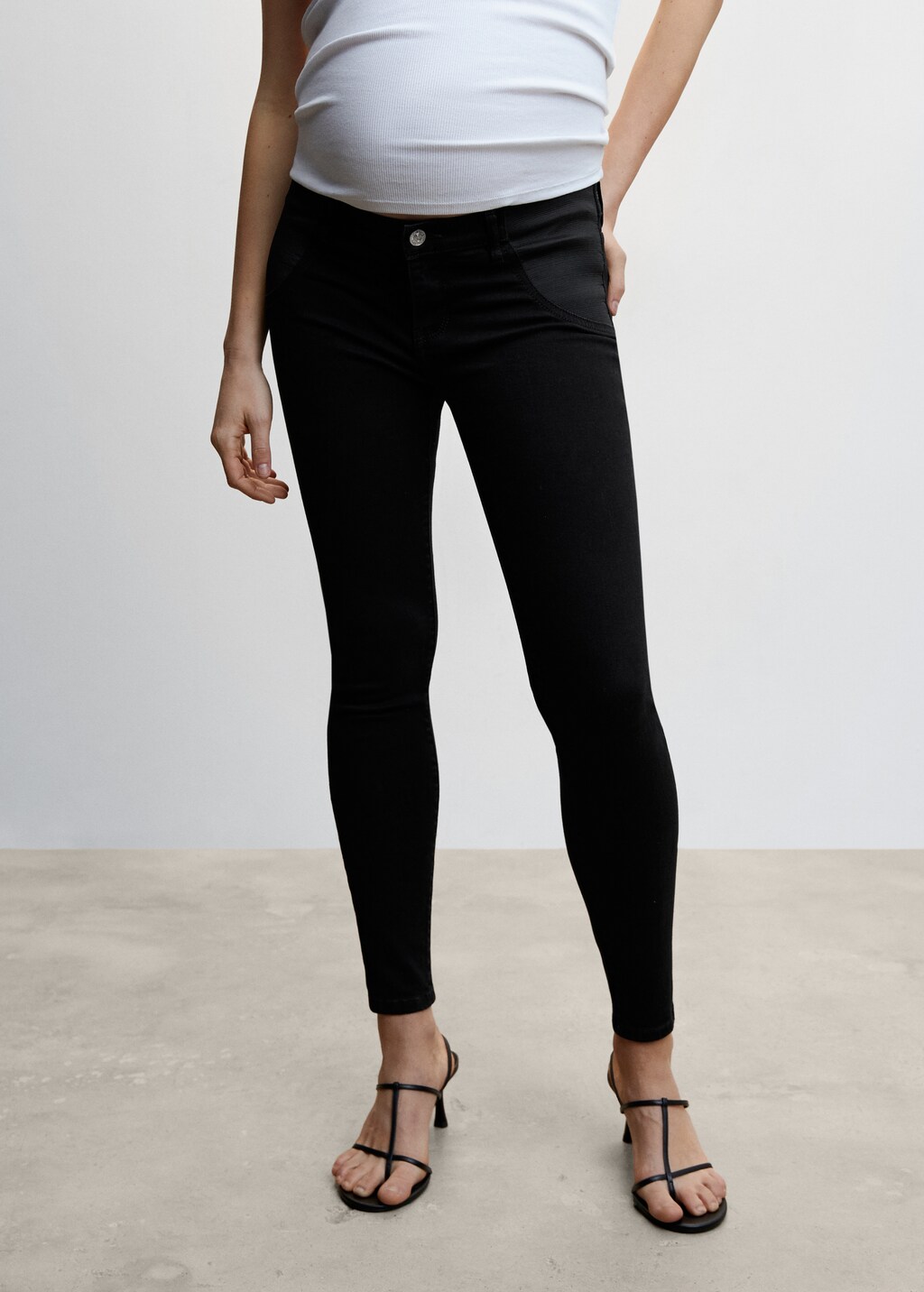 Maternity skinny jeans - Medium plane