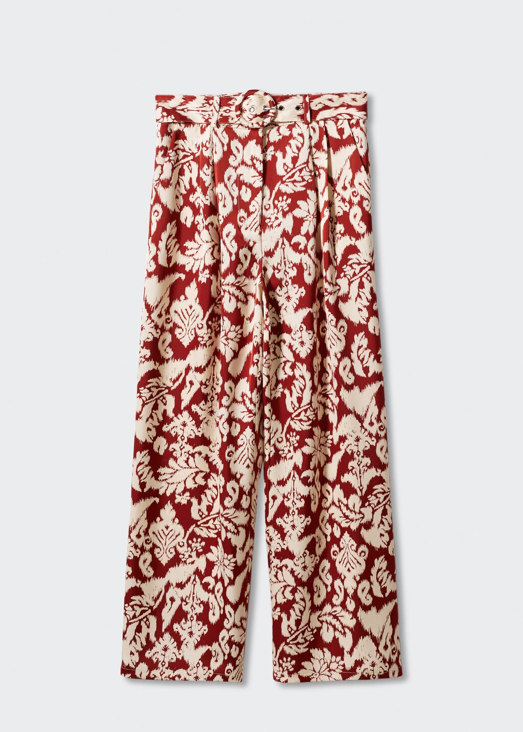 Printed palazzo trousers - Article without model